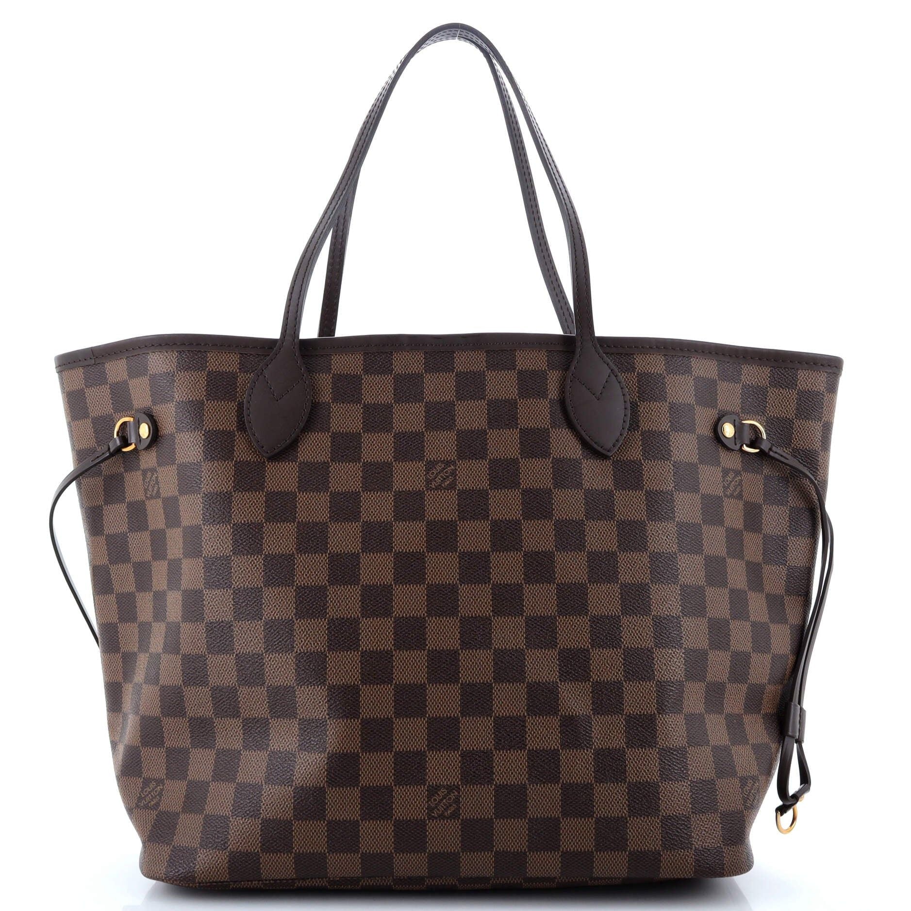 Louis Vuitton Neverfull Nm Tote Damier Mm