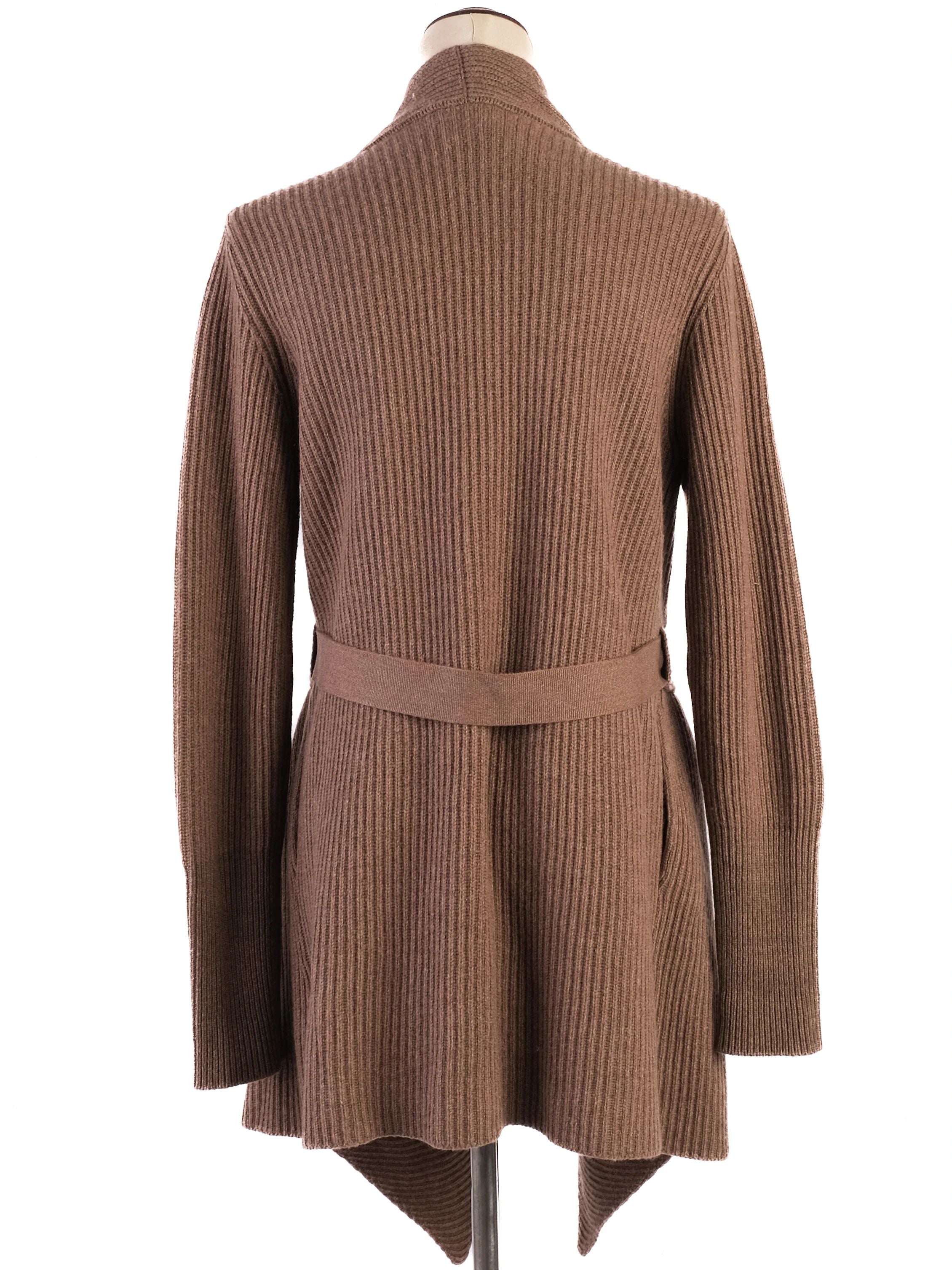 Excellent Brunello Cucinelli Orange Cashmere Cardigan Women Size