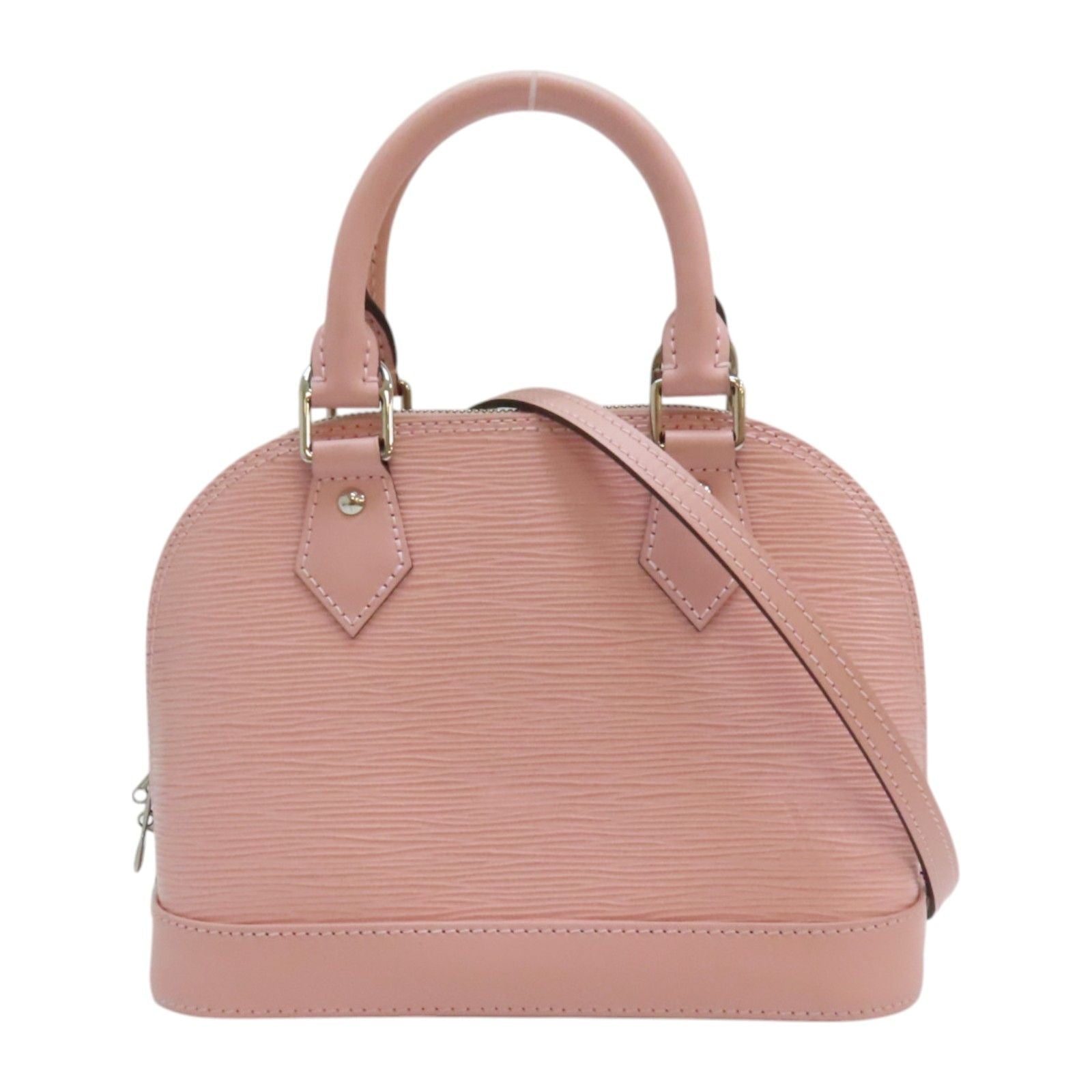 Louis Vuitton Alma Bb Shoulder Bag Epi Leather Pink (no Key) M 41327