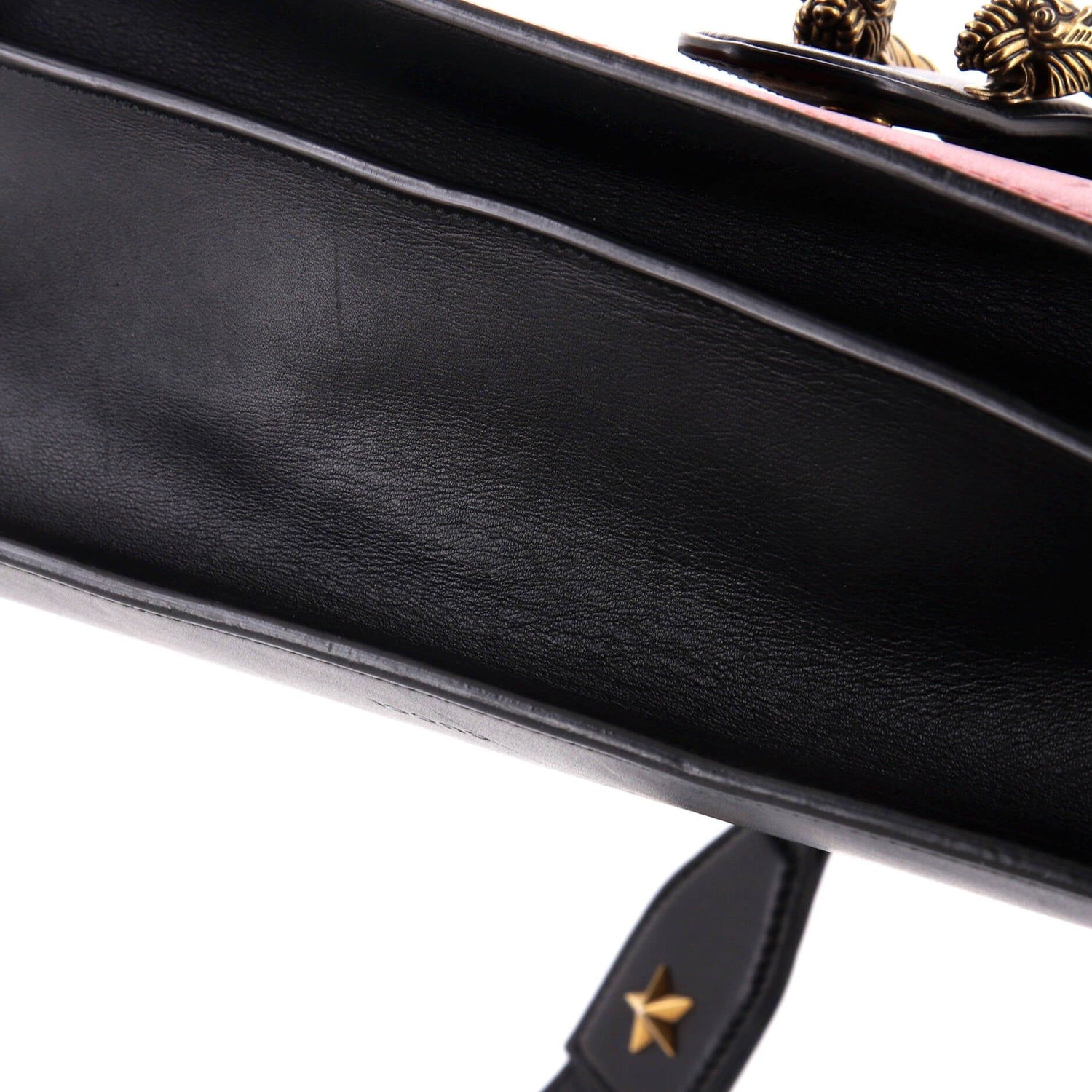 Gucci Dionysus Bamboo Top Handle Bag Colorblock Leather Large