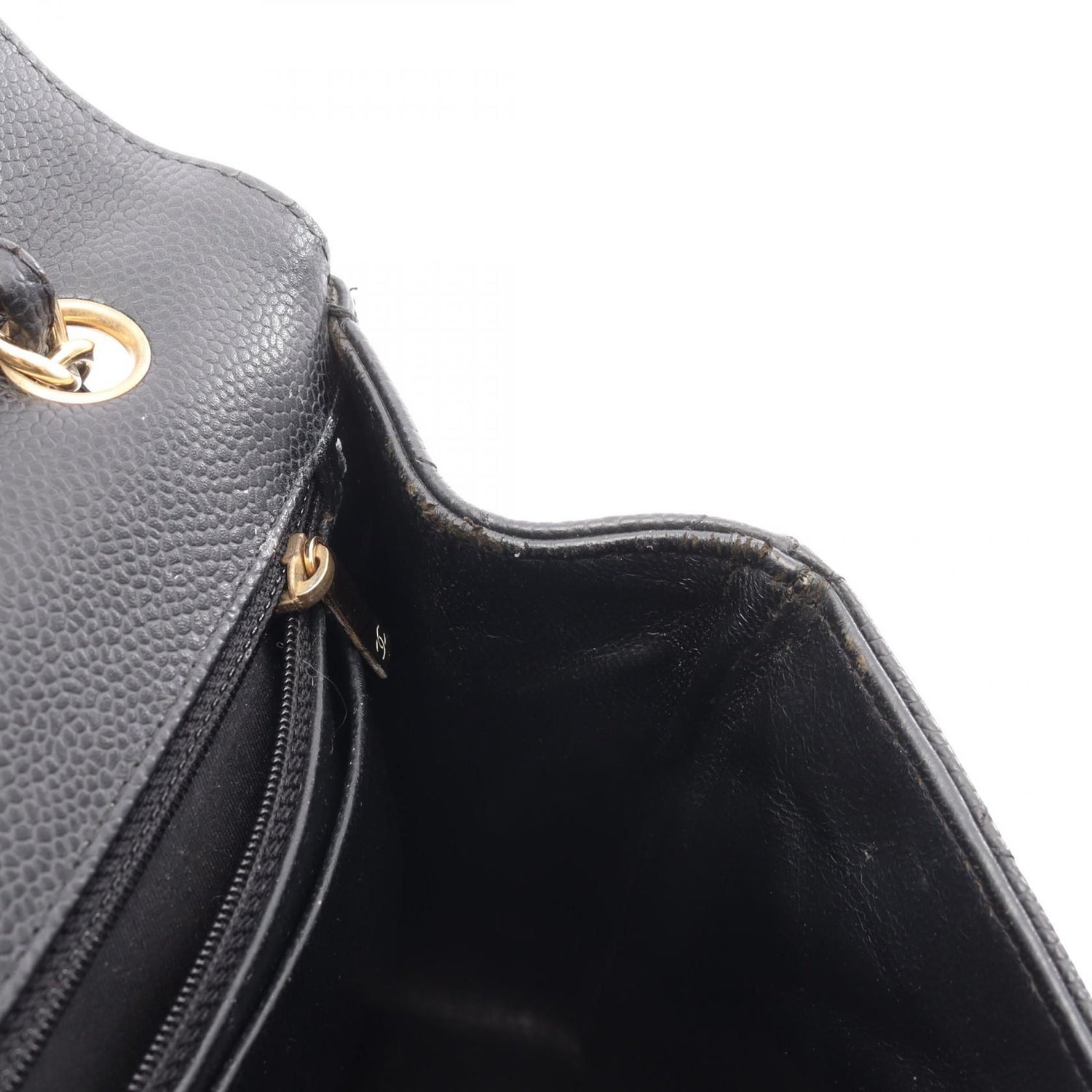Chanel Black Big Matelasse 34 Shoulder Bag Calfskin (cowhide)