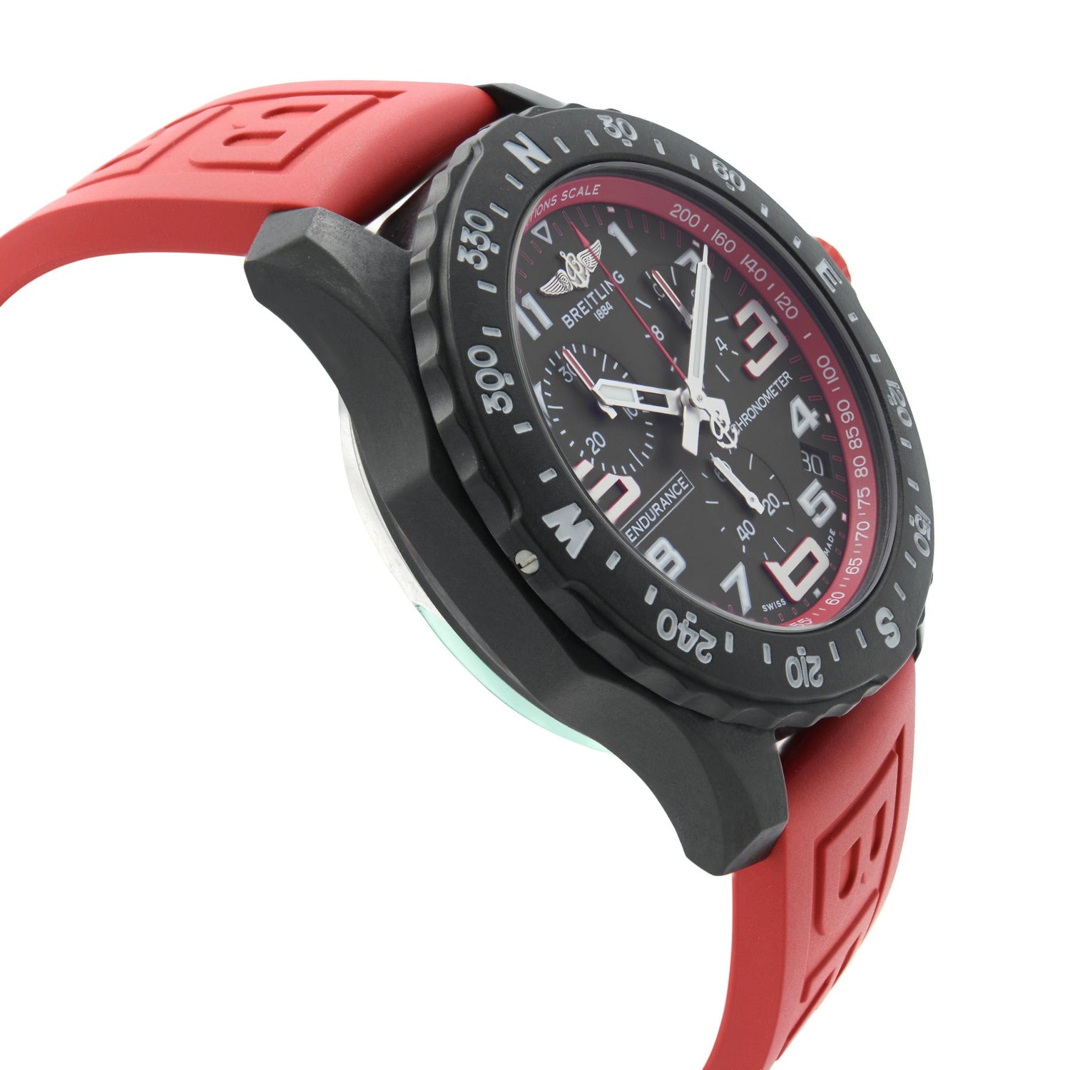 Breitling Endurance Pro Breitlight Red Black Dial Quartz Men Watch X82310D91B1S1
