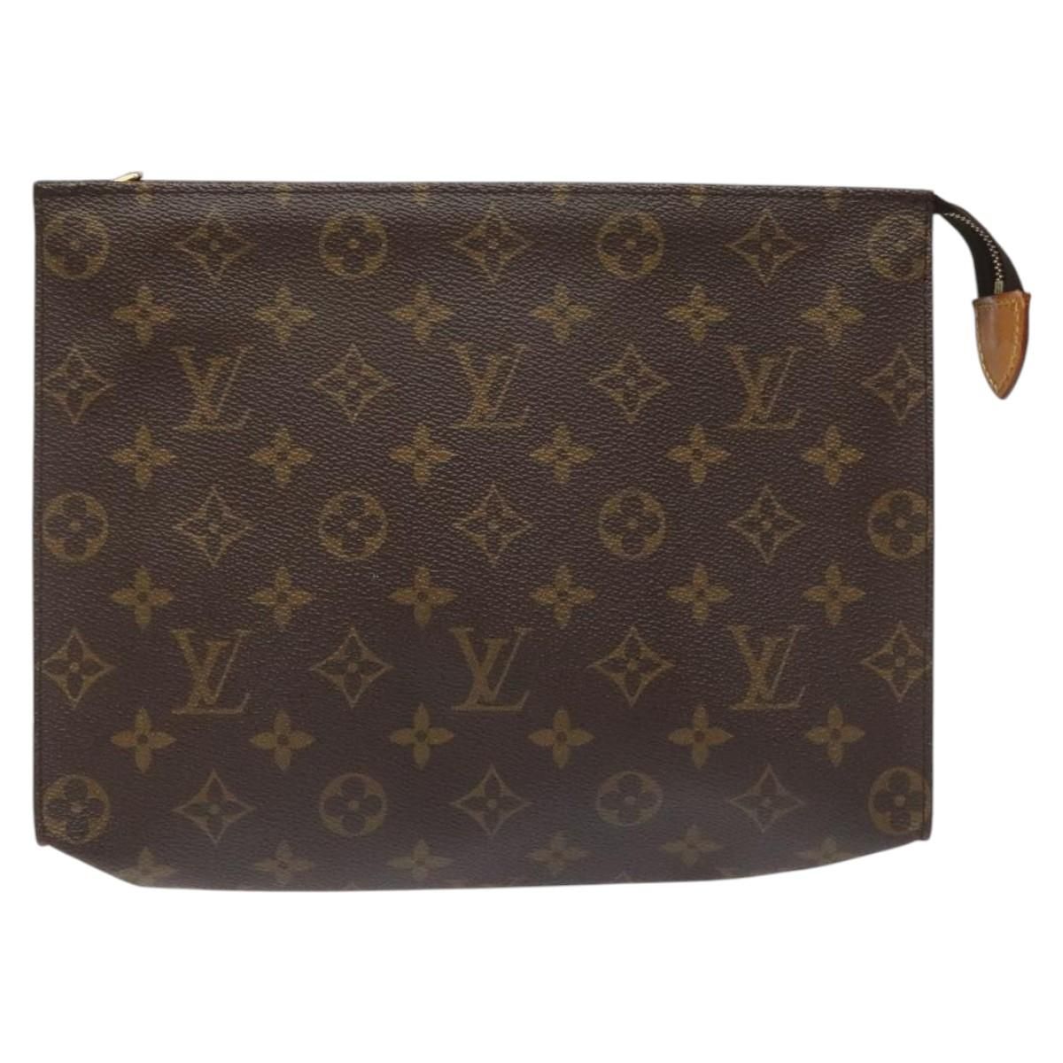 Louis Vuitton Monogram Poche Toilette 26 Pouch M 47542 Lv Auth