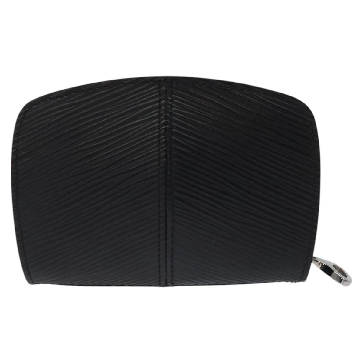 Louis Vuitton Epi Porte Monnaie Z Coin Purse Black M 63682 Lv Auth