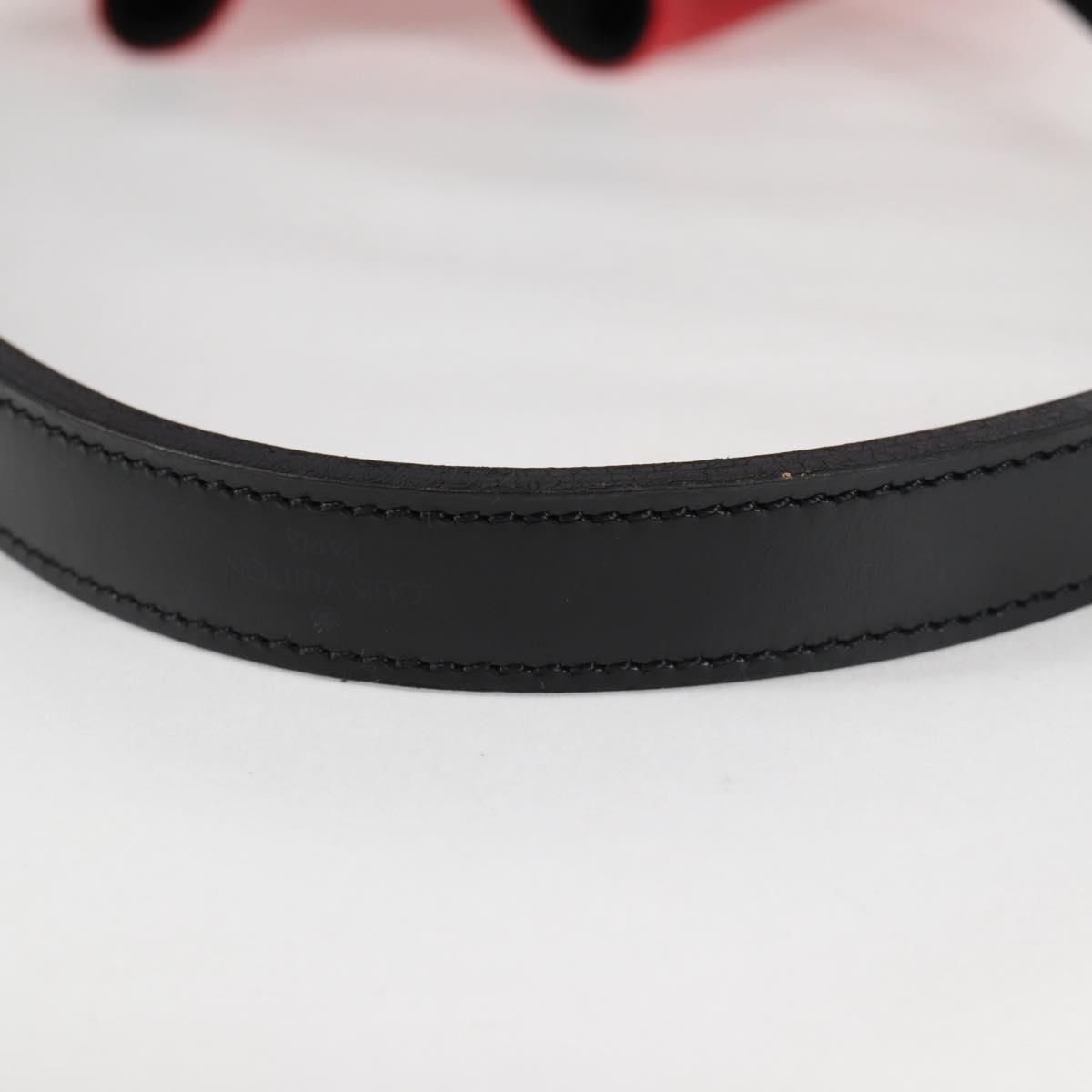 Louis Vuitton Epi Petit Noe Shoulder Bag Bicolor Black Red M 44017 Auth