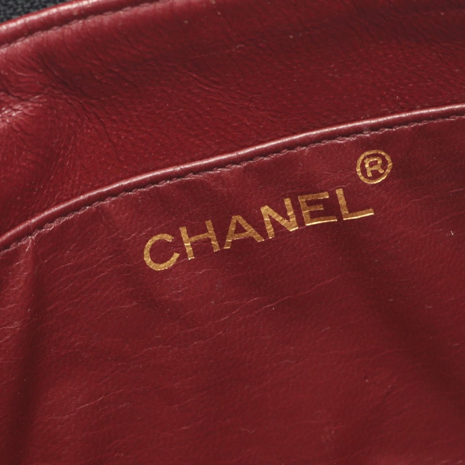 Chanel Black Matelasse Handbag Lambskin (sheep Leather)