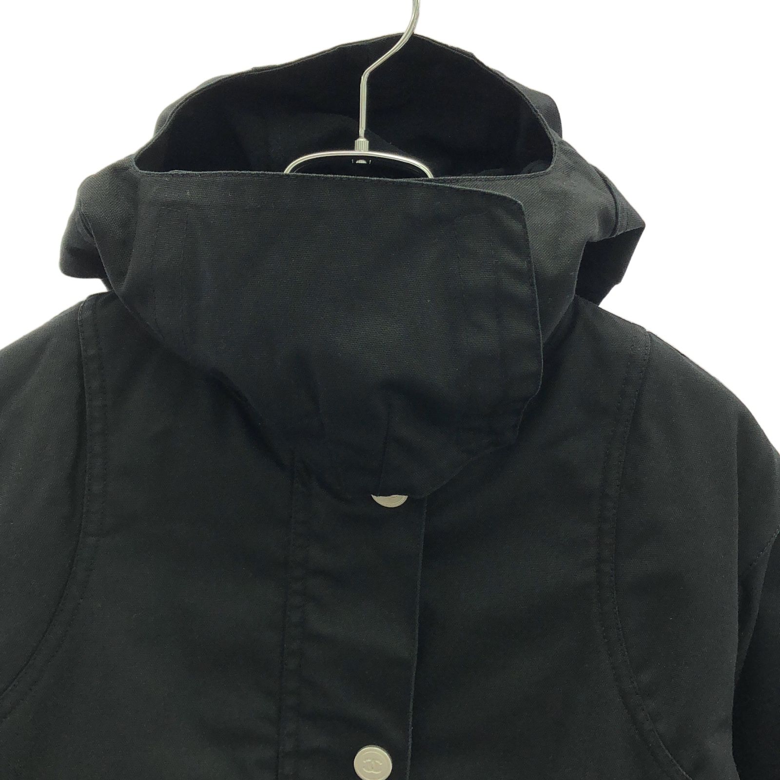 Chanel Black Ski Wear Down Coat + Gloves Included Other Outerwear Polyester P 19994v 11805