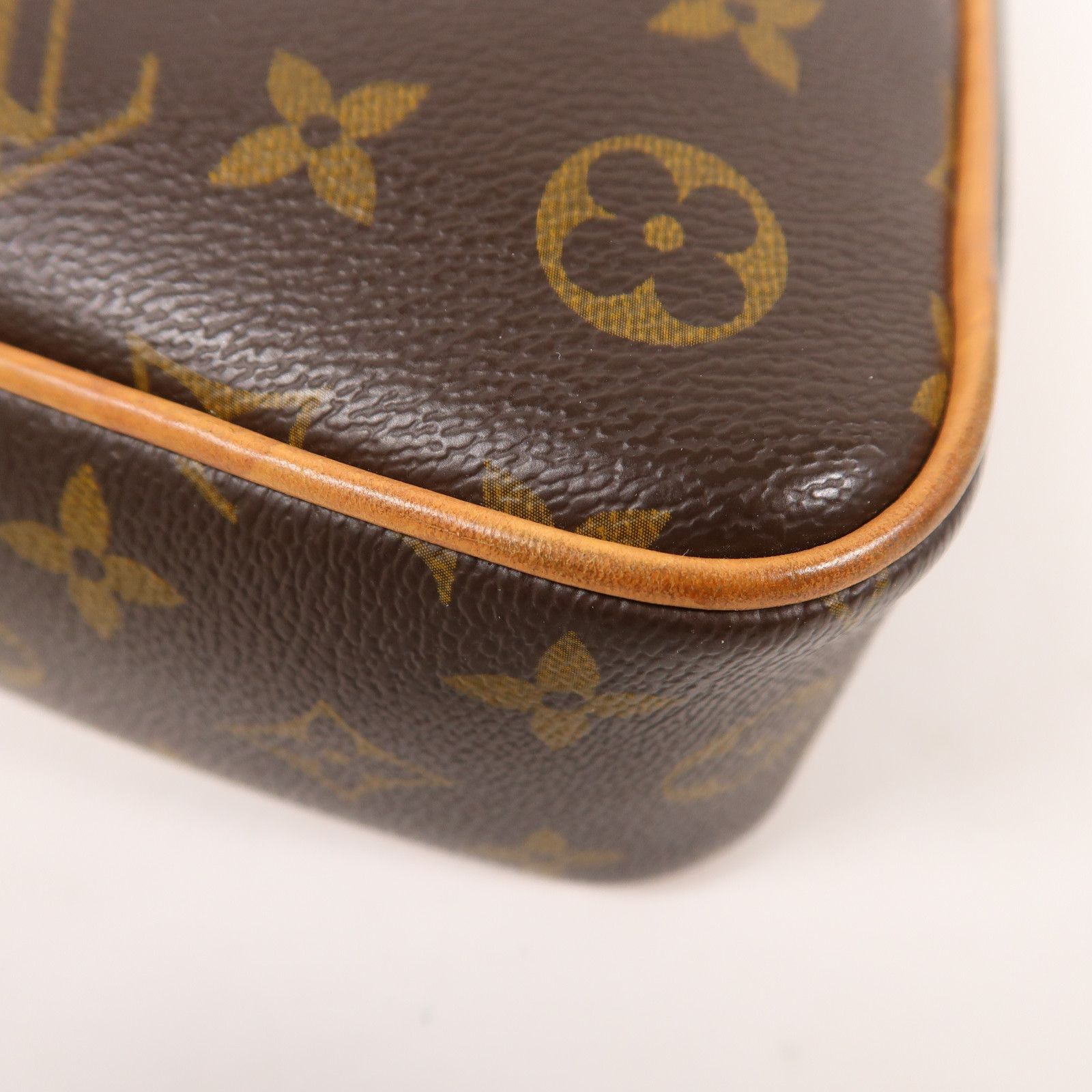 Louis Vuitton Monogram Game On Coeur Gold Shoulder Back Bag Palm Color Brown Shoulder Bag M 57456