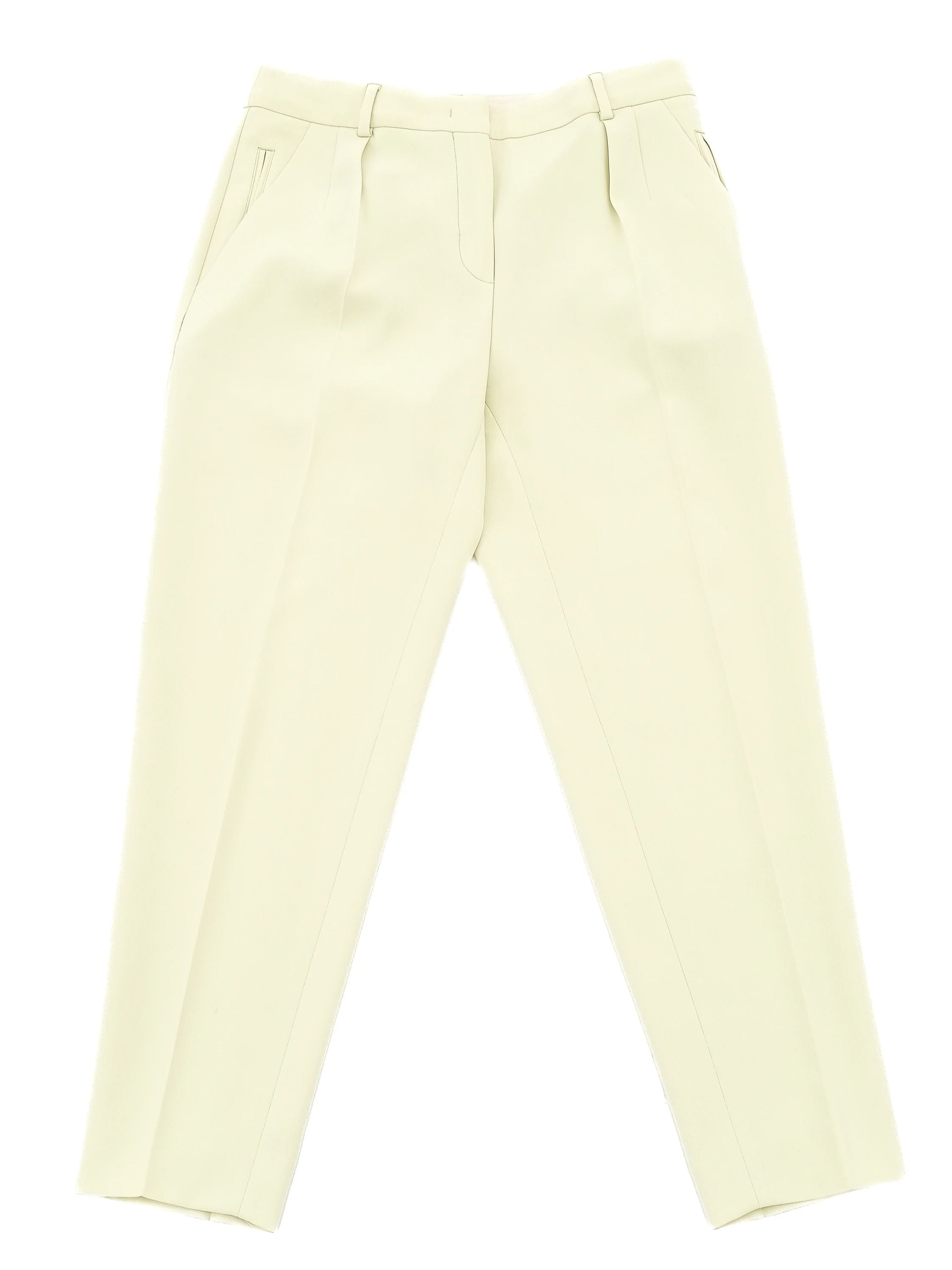 Excellent Max Mara Green Trousers Size M Triacetate Women