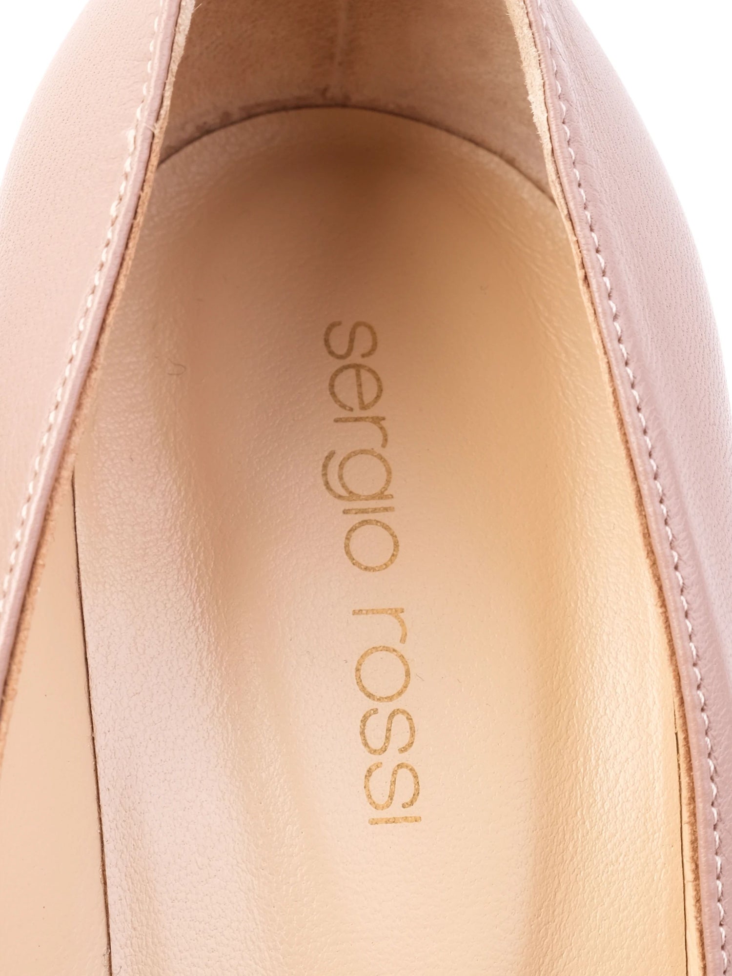 NEW Sergio Rossi Pink Leather High-Heeled Pumps Size N/A