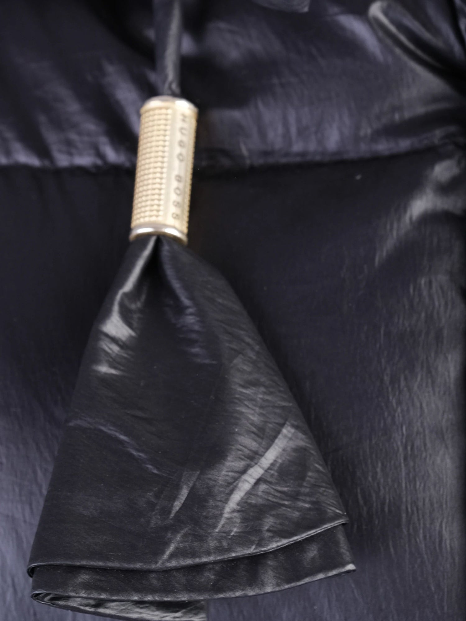 Excellent Hugo Boss Black Puffer Jacket XS Polyester Women