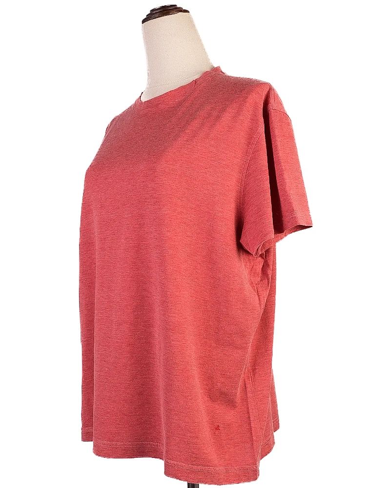 Average Isaia Pink Silk T-Shirt Size M for Women