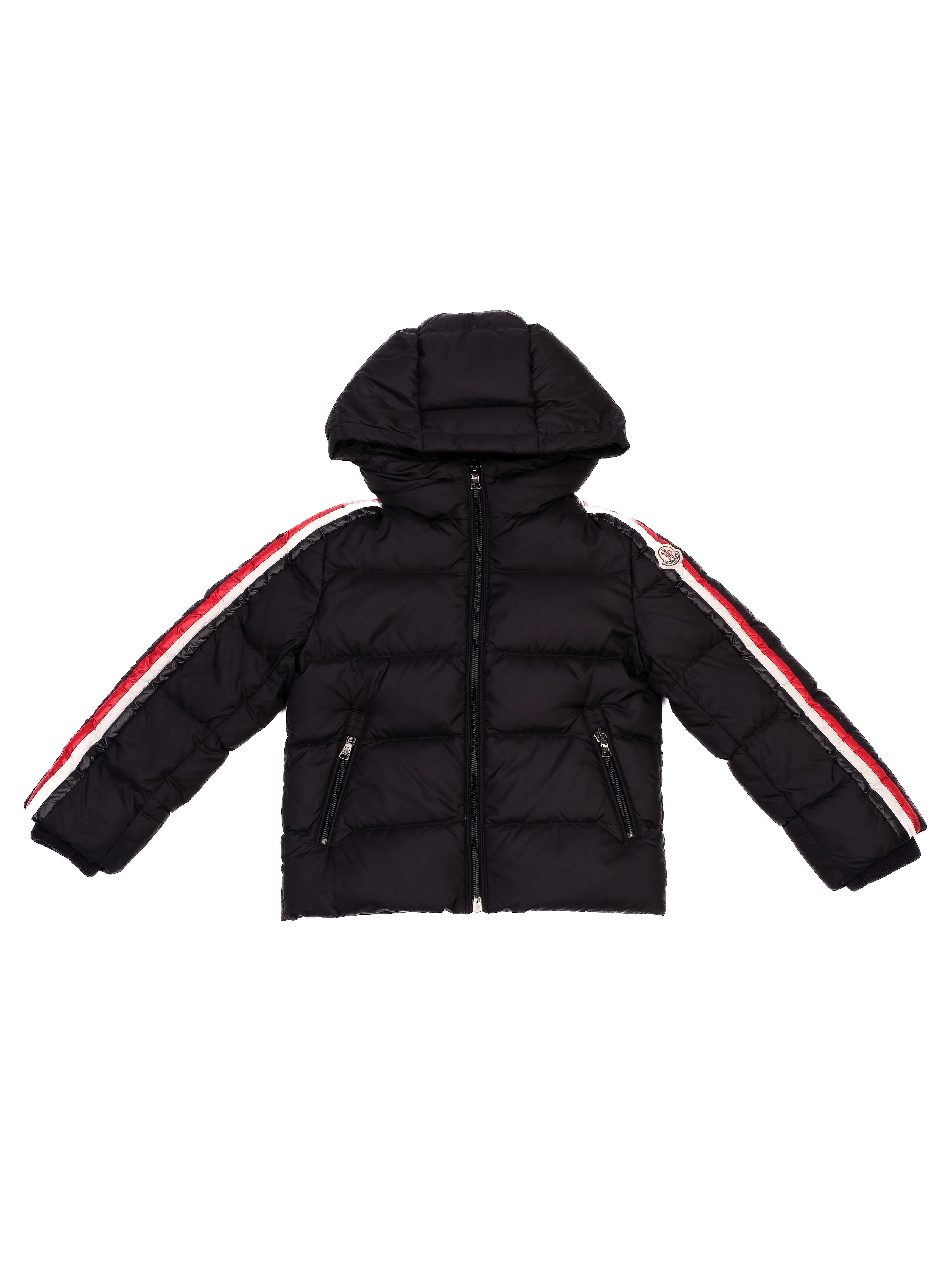 Good Moncler Blue Polyester Puffer Jacket Size 4 for Kids