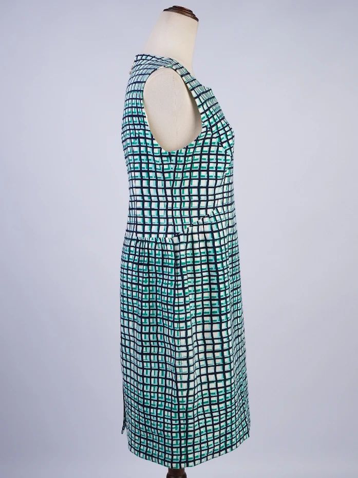 Excellent Kate Spade Green Sleeveless Dress XL Nylon