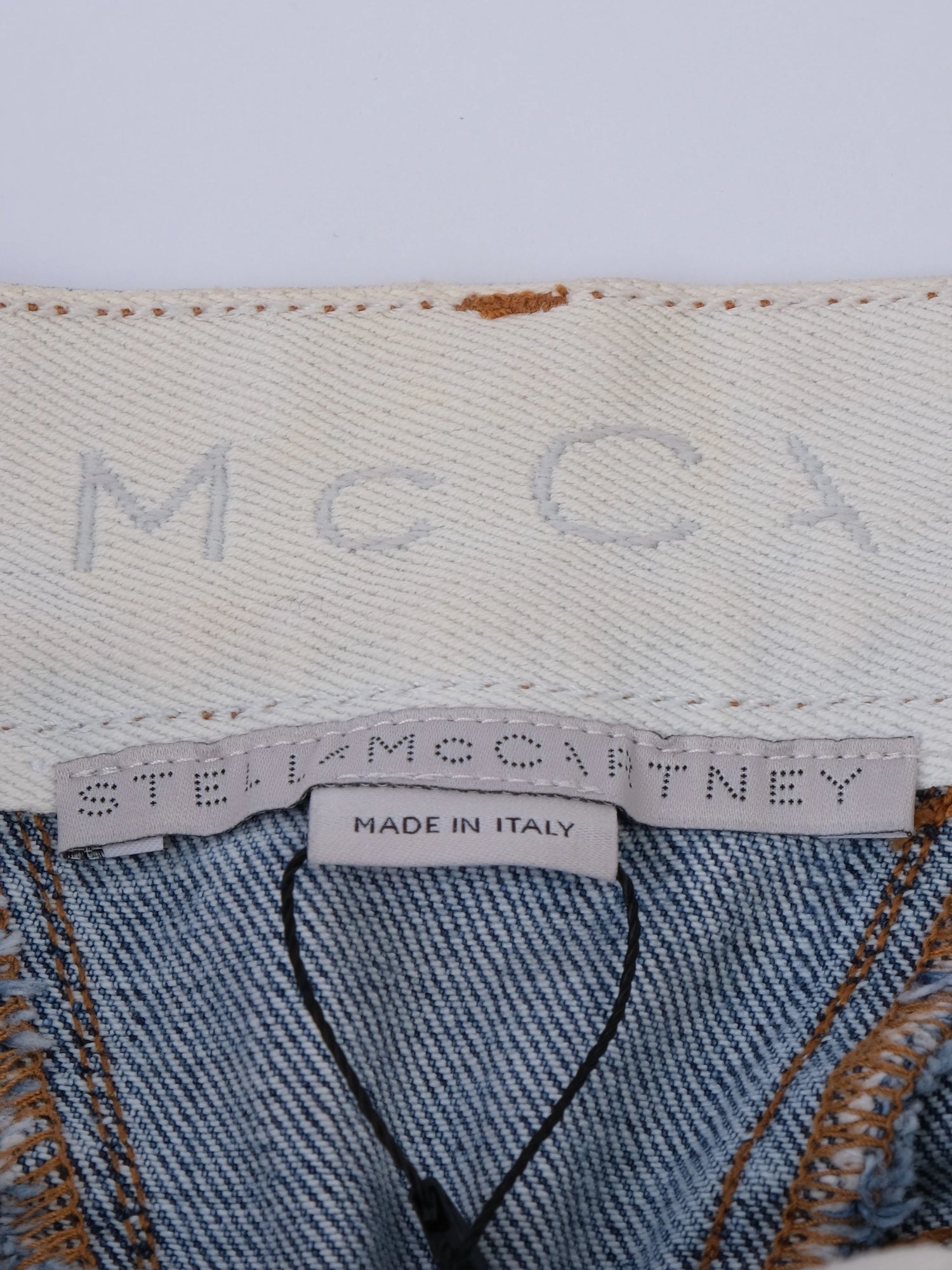 Stella McCartney Blue Elastane Jeans Size M - Excellent Condition