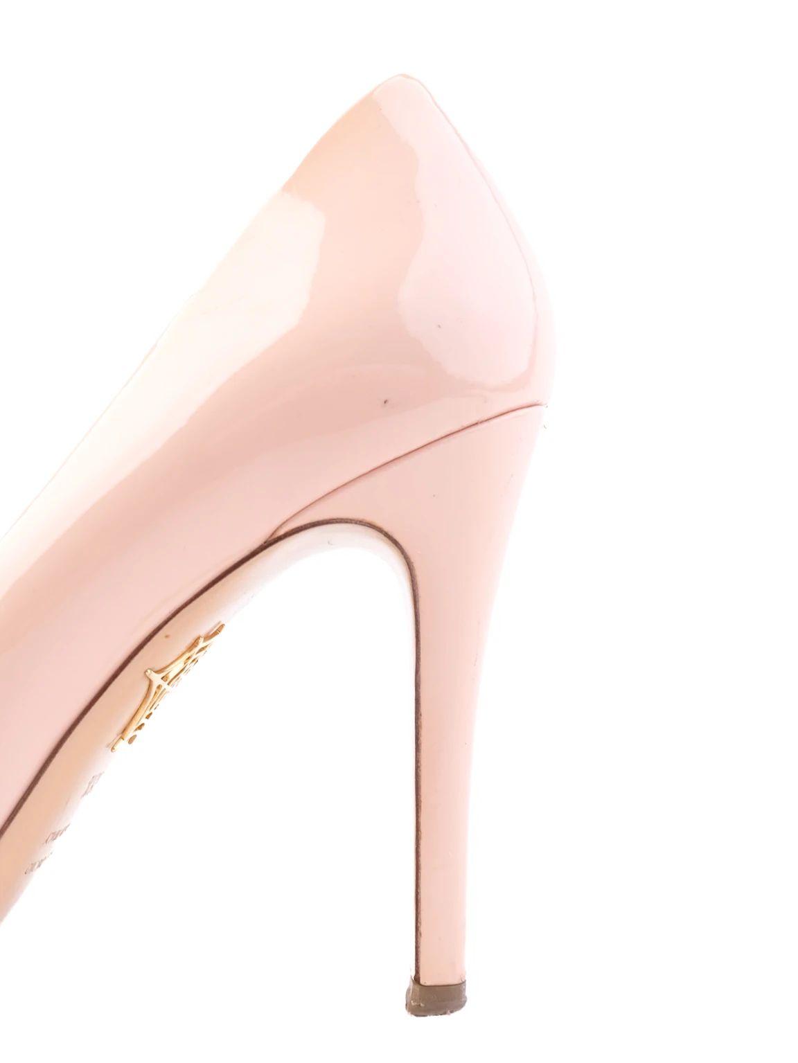 Charlotte Olympia Pink Leather High-Heeled Shoes Size 38.5