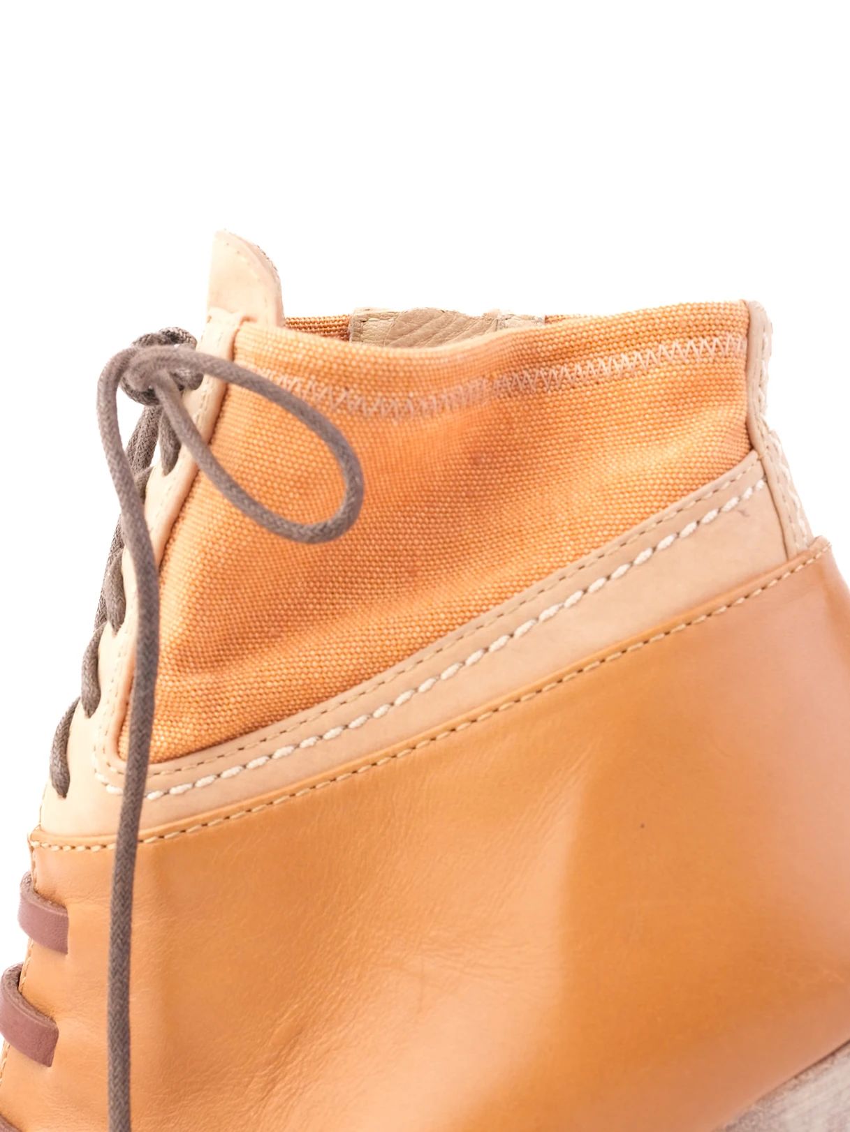 Excellent Giuseppe Zanotti Orange Leather High-Heeled Ankle Boots Size 36.5
