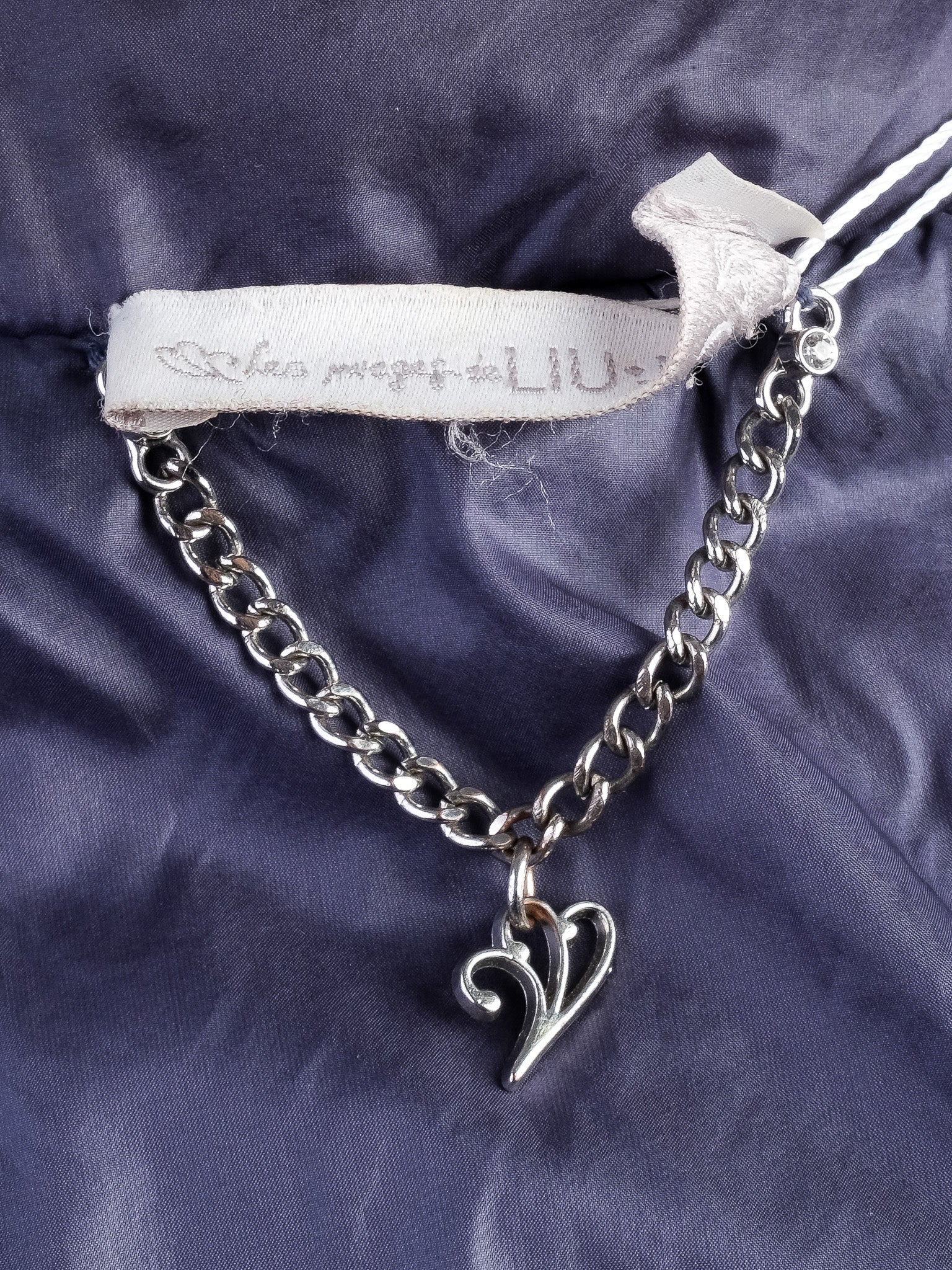 Excellent Liu Jo Navy Blue Quilted Jacket Size M