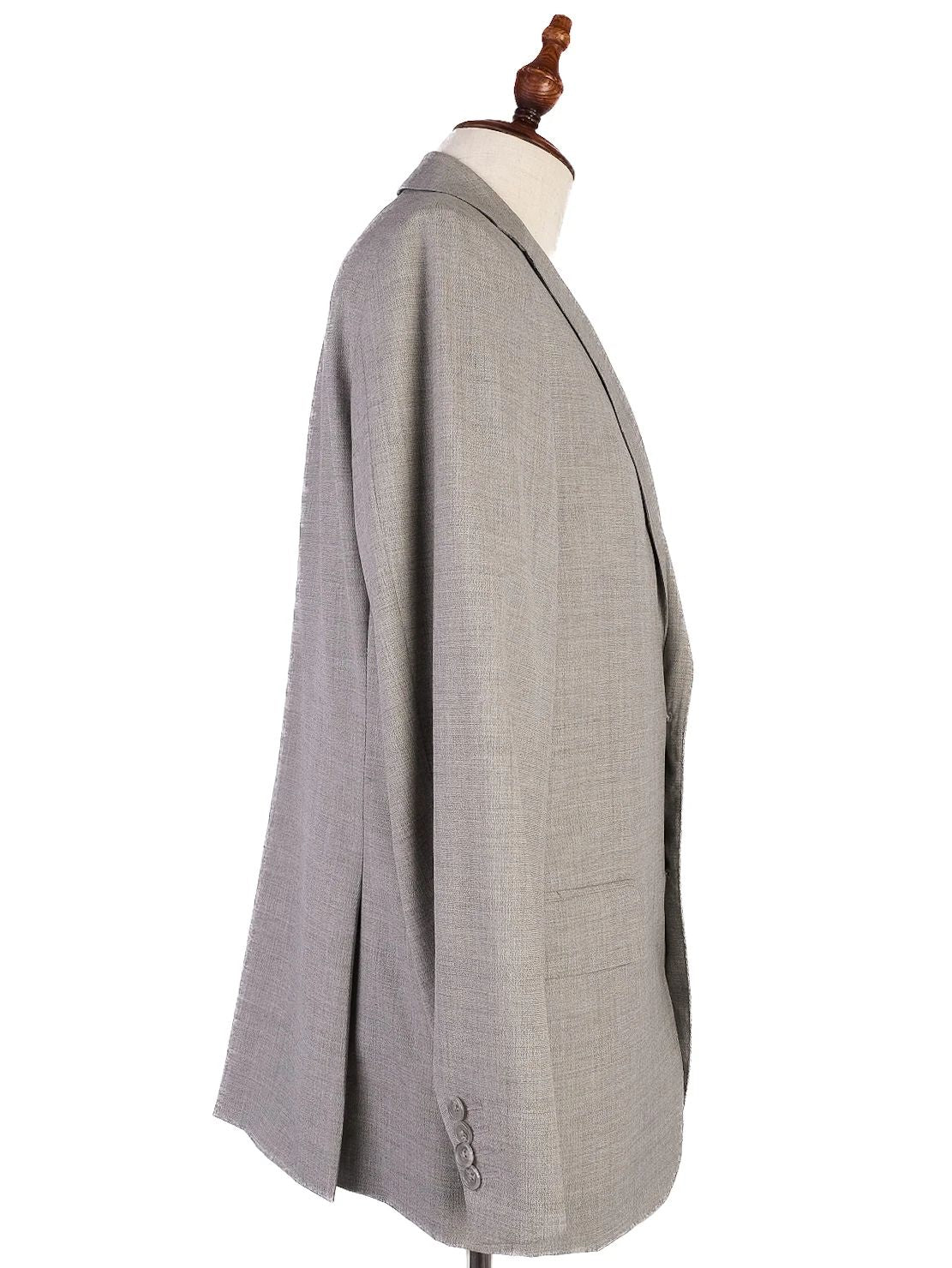 Excellent Corneliani Gray Wool Blazer Size L for Men