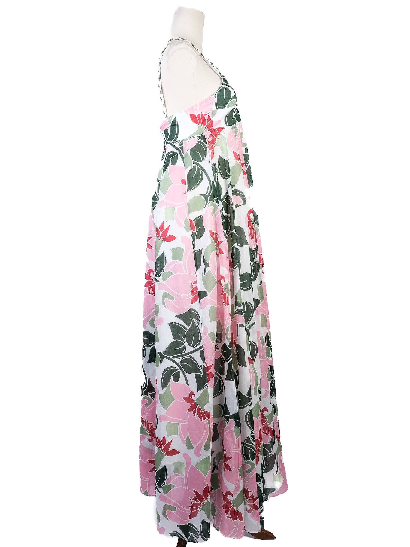 Excellent MaxCo Floral Maxi Dress Strappy Design Size XS
