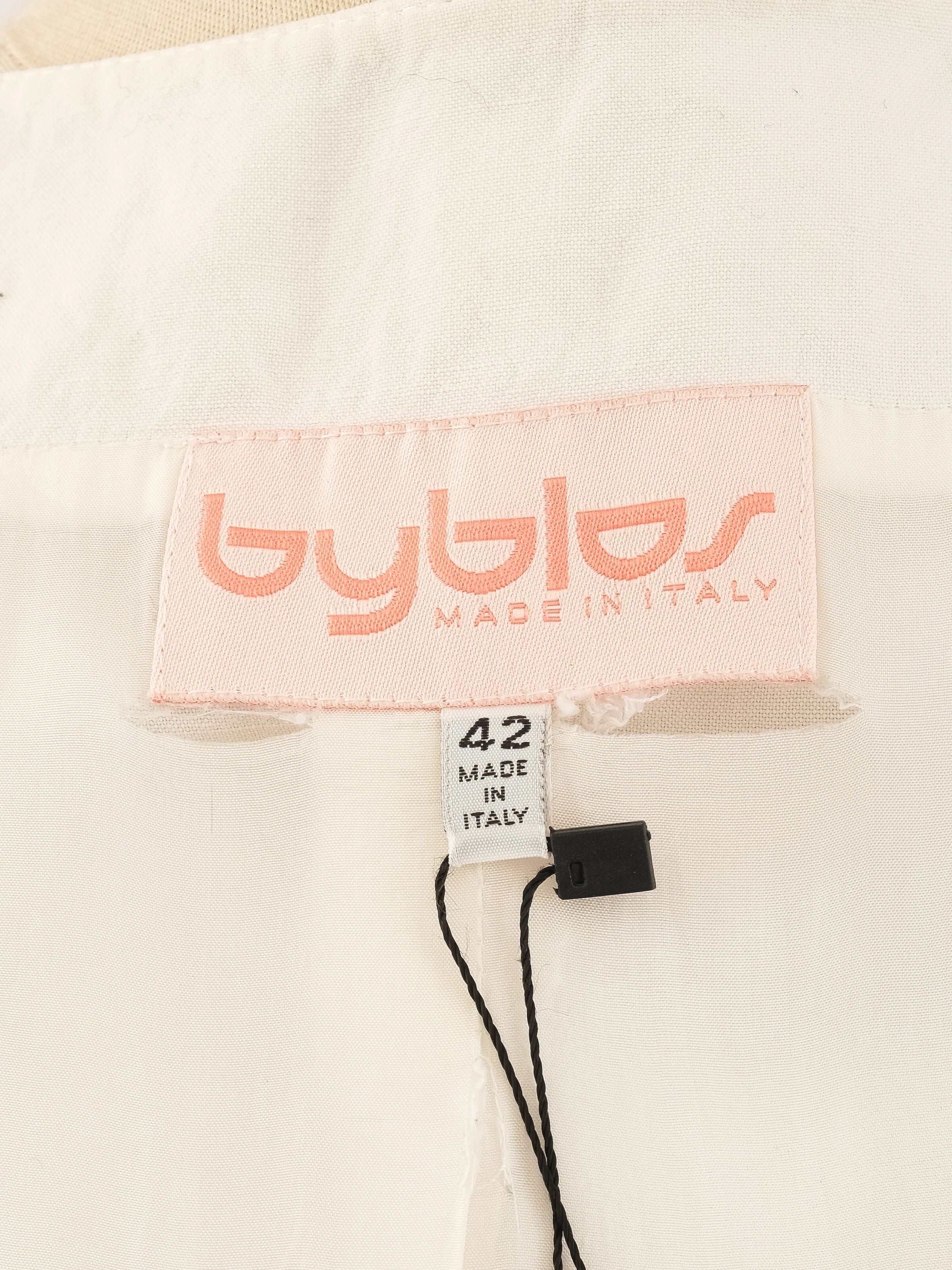 Excellent Byblos White Jacket Women&