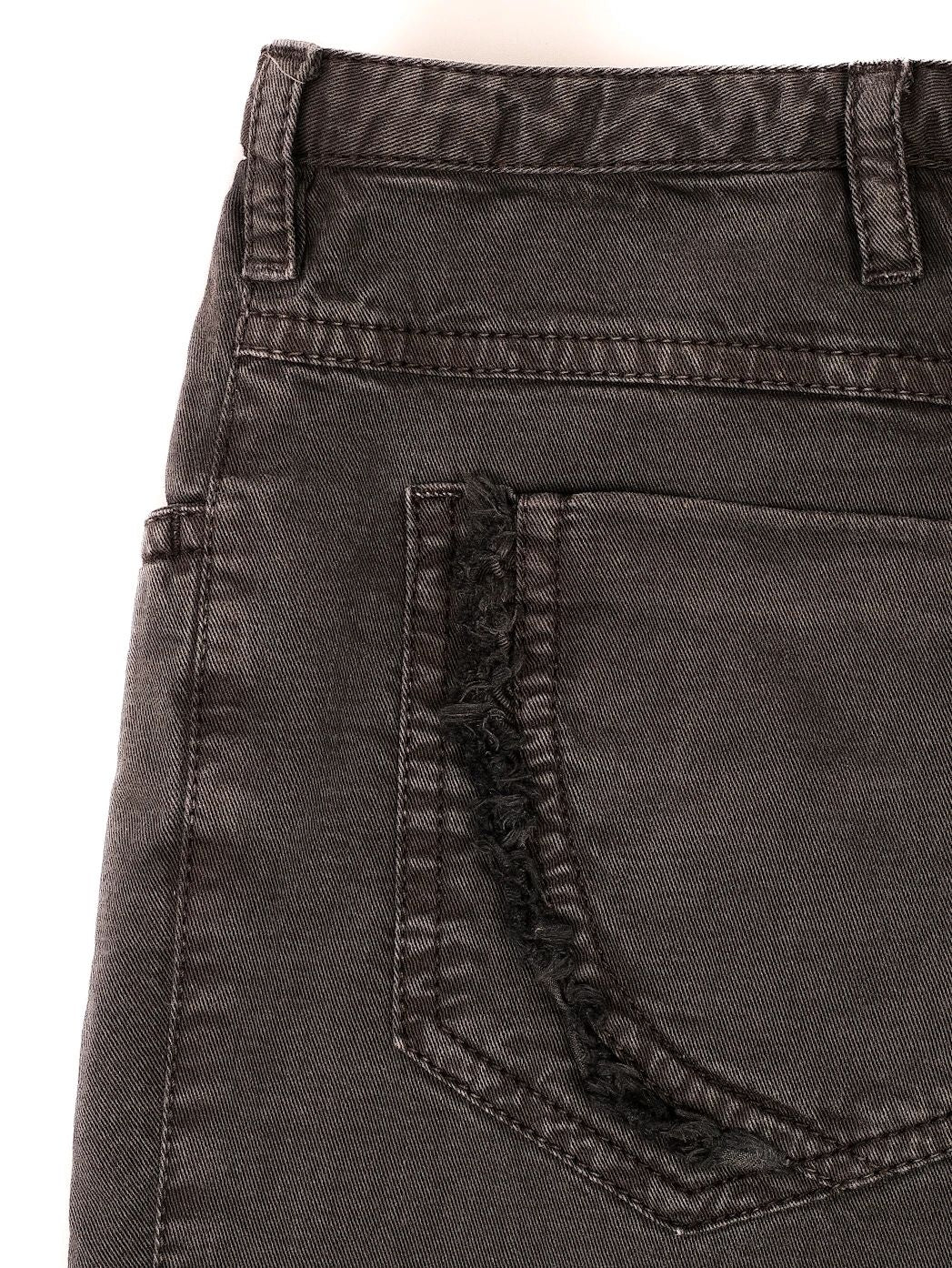 Excellent Prada Gray Cotton Pants Size M for Women