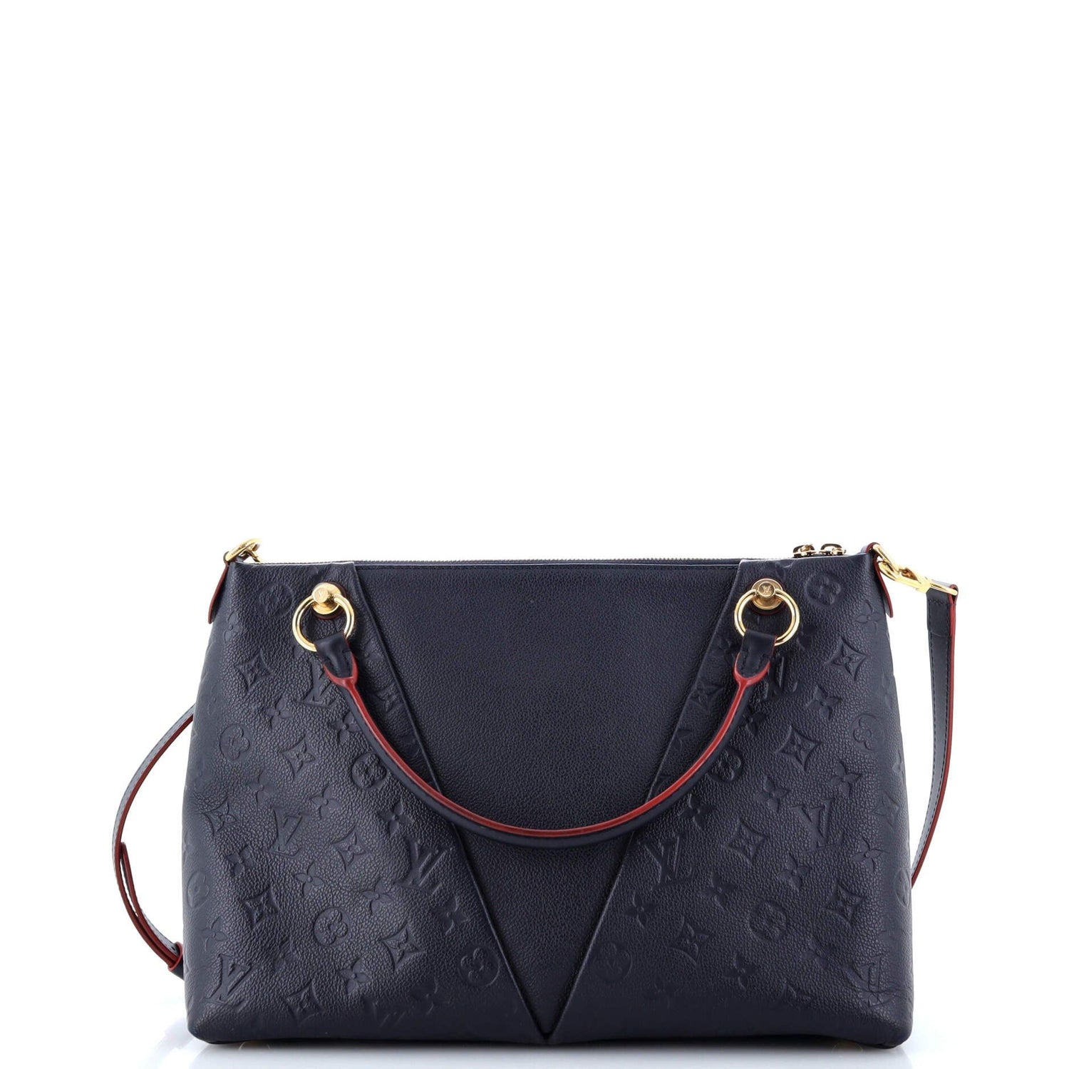 Louis Vuitton V Tote Monogram Empreinte Leather Mm