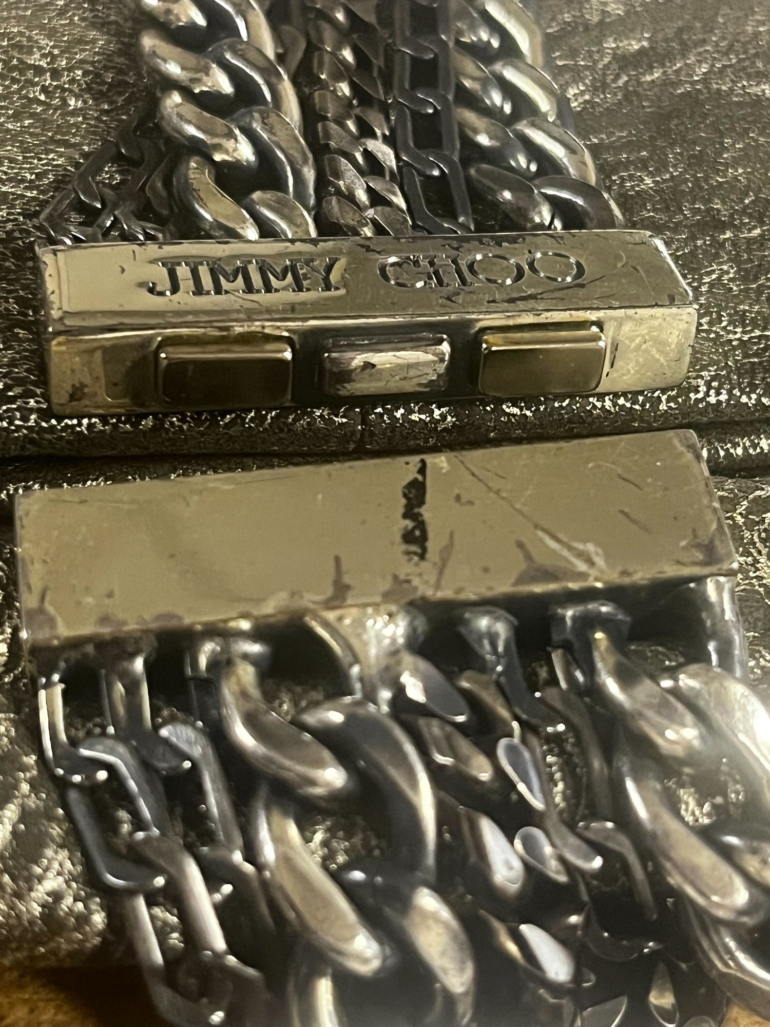 Jimmy Choo Clutch Bagmini Bag Leather