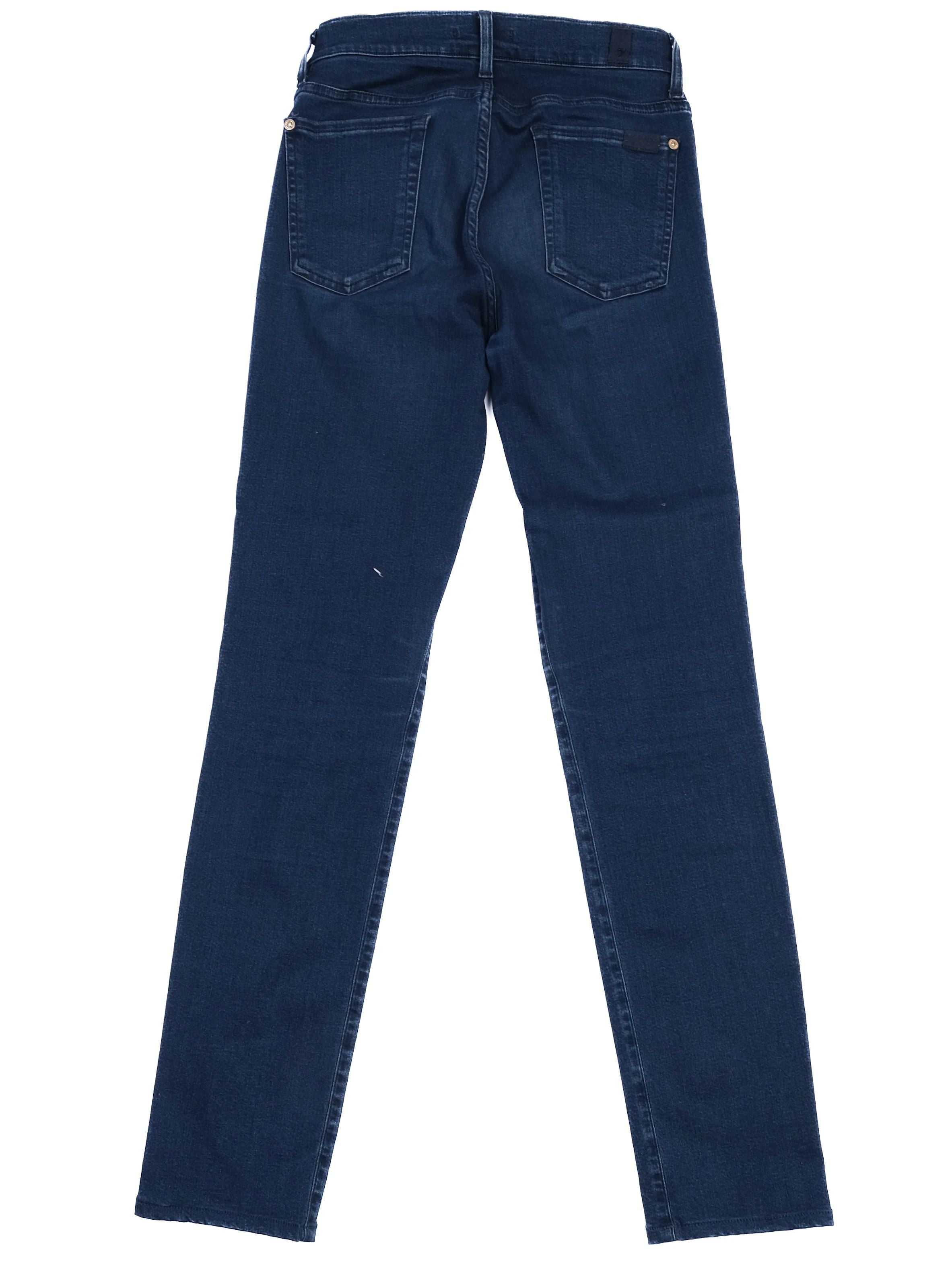 Excellent 7 For All Mankind Blue Jeans Size M Women&