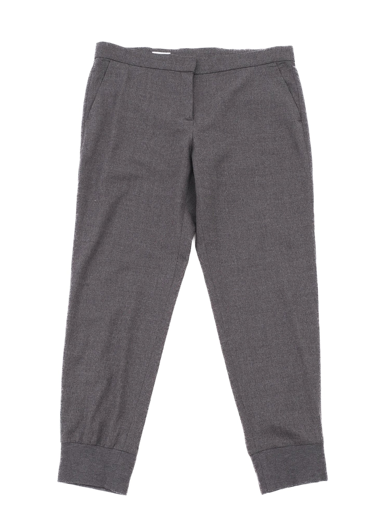 Excellent ESCADA Gray Wool Trousers Women&