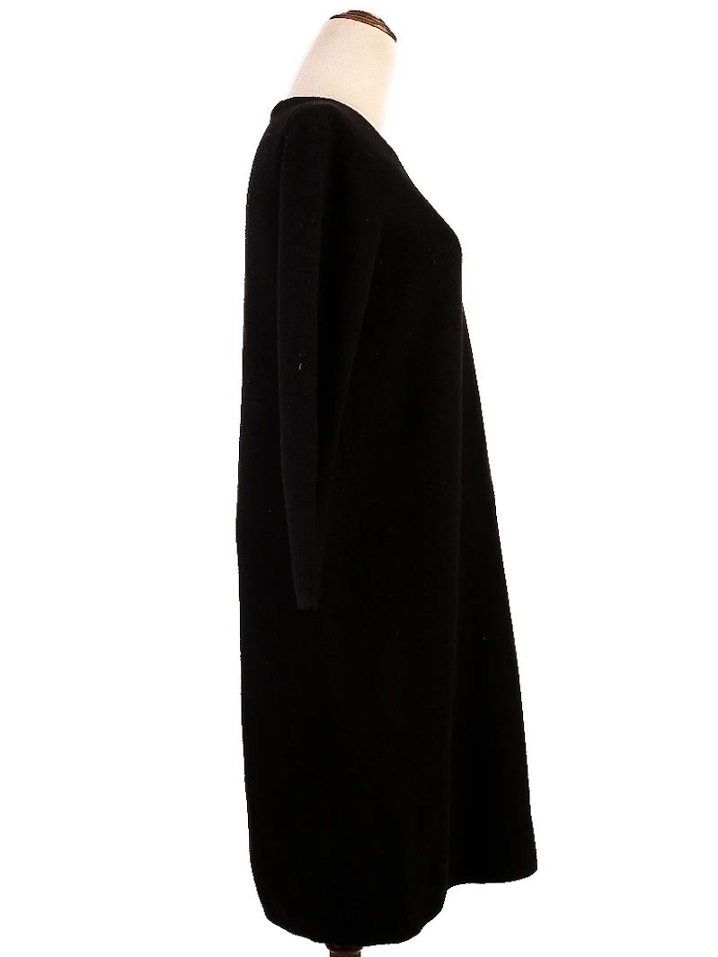 Max Mara Black Wool Dress Size M - Excellent Condition