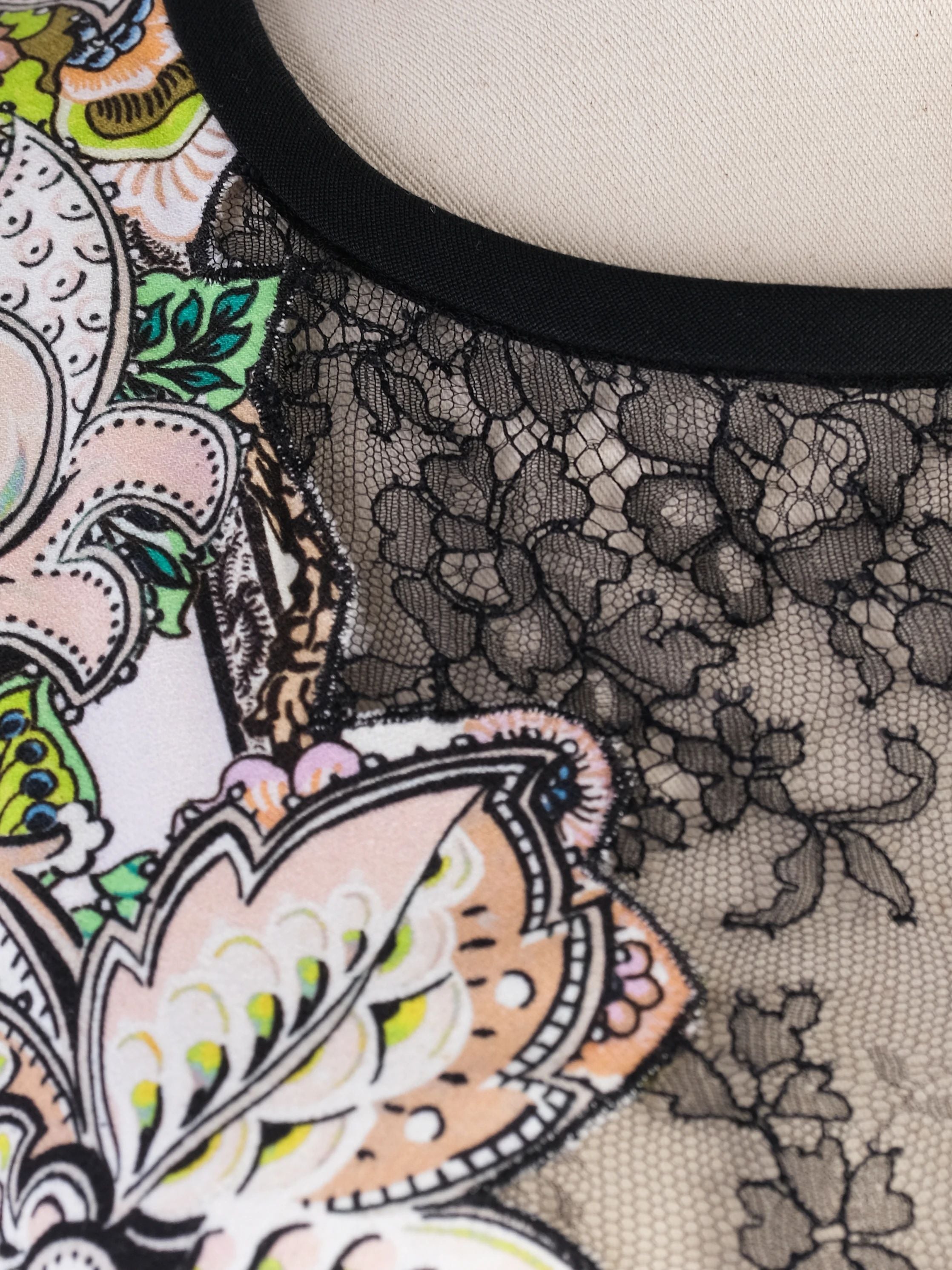 Excellent Roberto Cavalli Sleeveless Dress Size L Combined Viscose