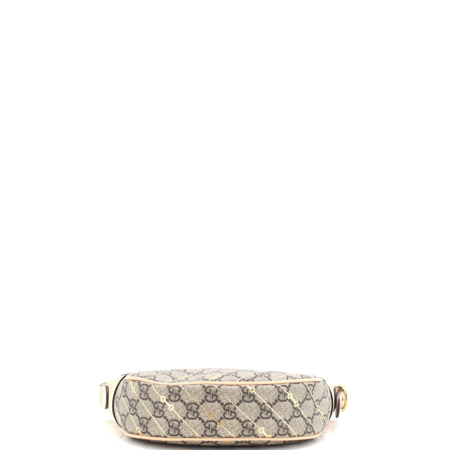 Gucci Ophidia Zip Hobo Print Gg Coated Canvas Mini