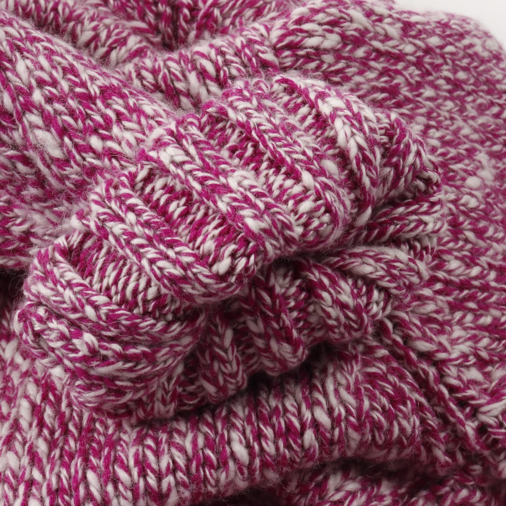 Chanel Purple White Cardigan Cashmere P 59844k 07799