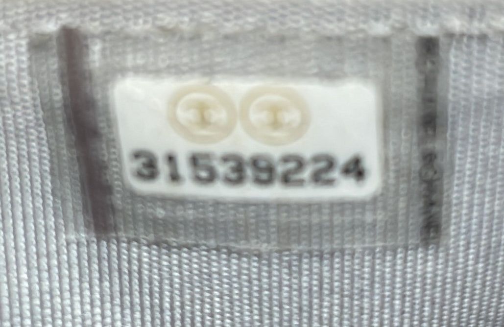 Chanel Top Handle Flap Coin Purse With Chain Quilted Lambskin