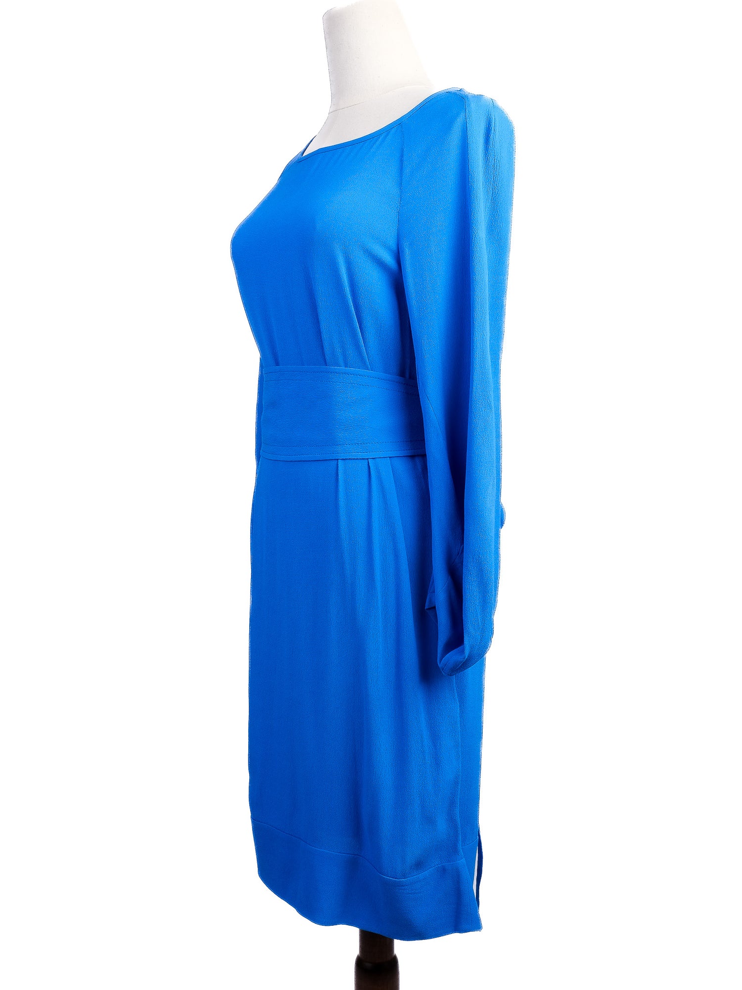 Excellent Diane von Furstenberg Blue Long Sleeve Dress Size XS