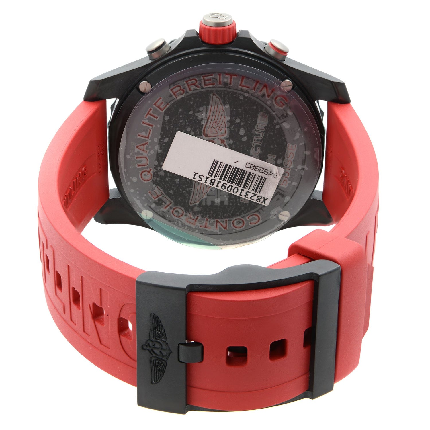 Breitling Endurance Pro Breitlight Red Black Dial Quartz Men Watch X82310D91B1S1