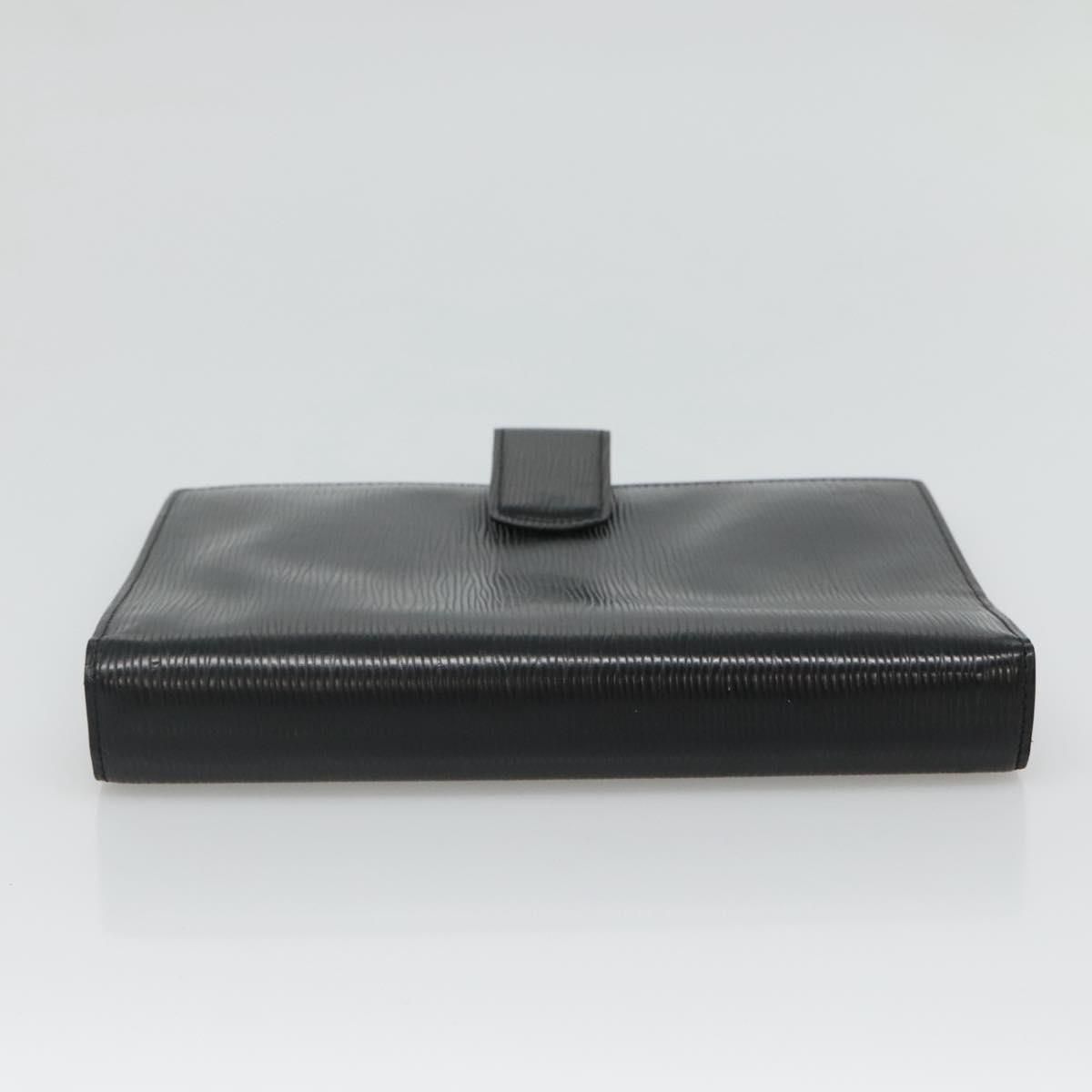 Louis Vuitton Epi Agenda Gm Day Planner Cover Black R 20212 Lv Auth