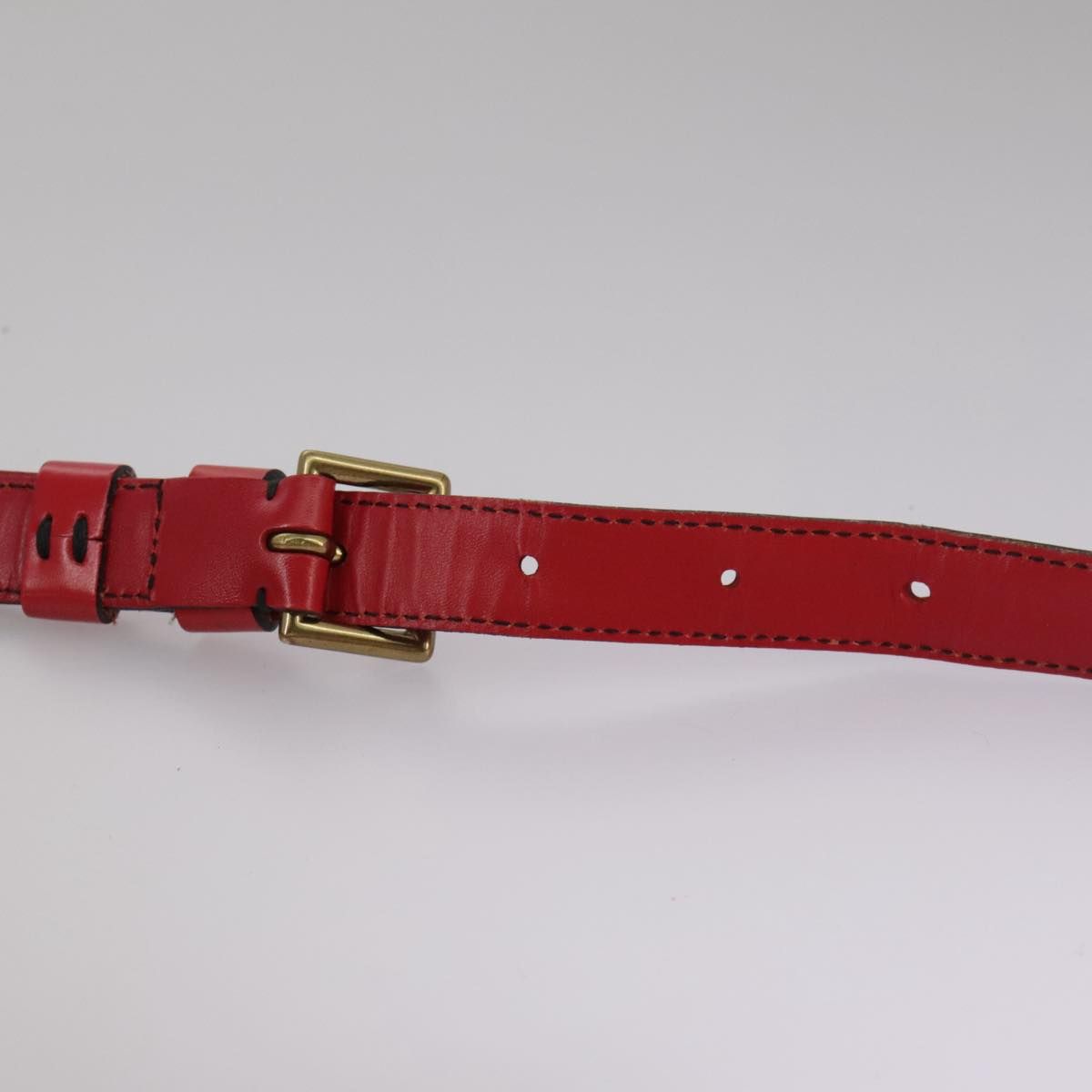 Louis Vuitton Epi Saint Cloud Gm Shoulder Bag Red M 52197 Lv Auth