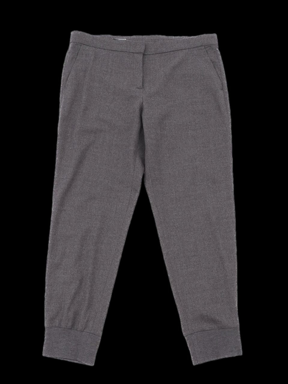 Excellent ESCADA Gray Wool Trousers Women&