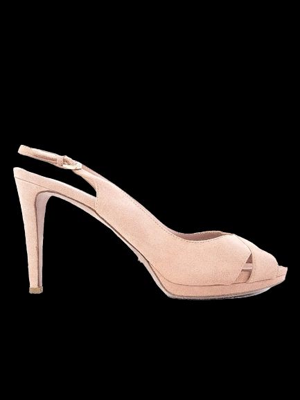 Excellent Sergio Rossi White Leather Peep-Toe Slingback Heels Size 39