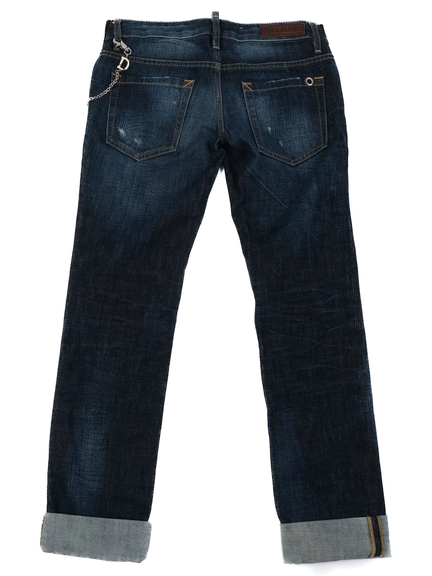 Excellent Dsquared2 WomenÕs Dark Blue Denim Jeans Size M