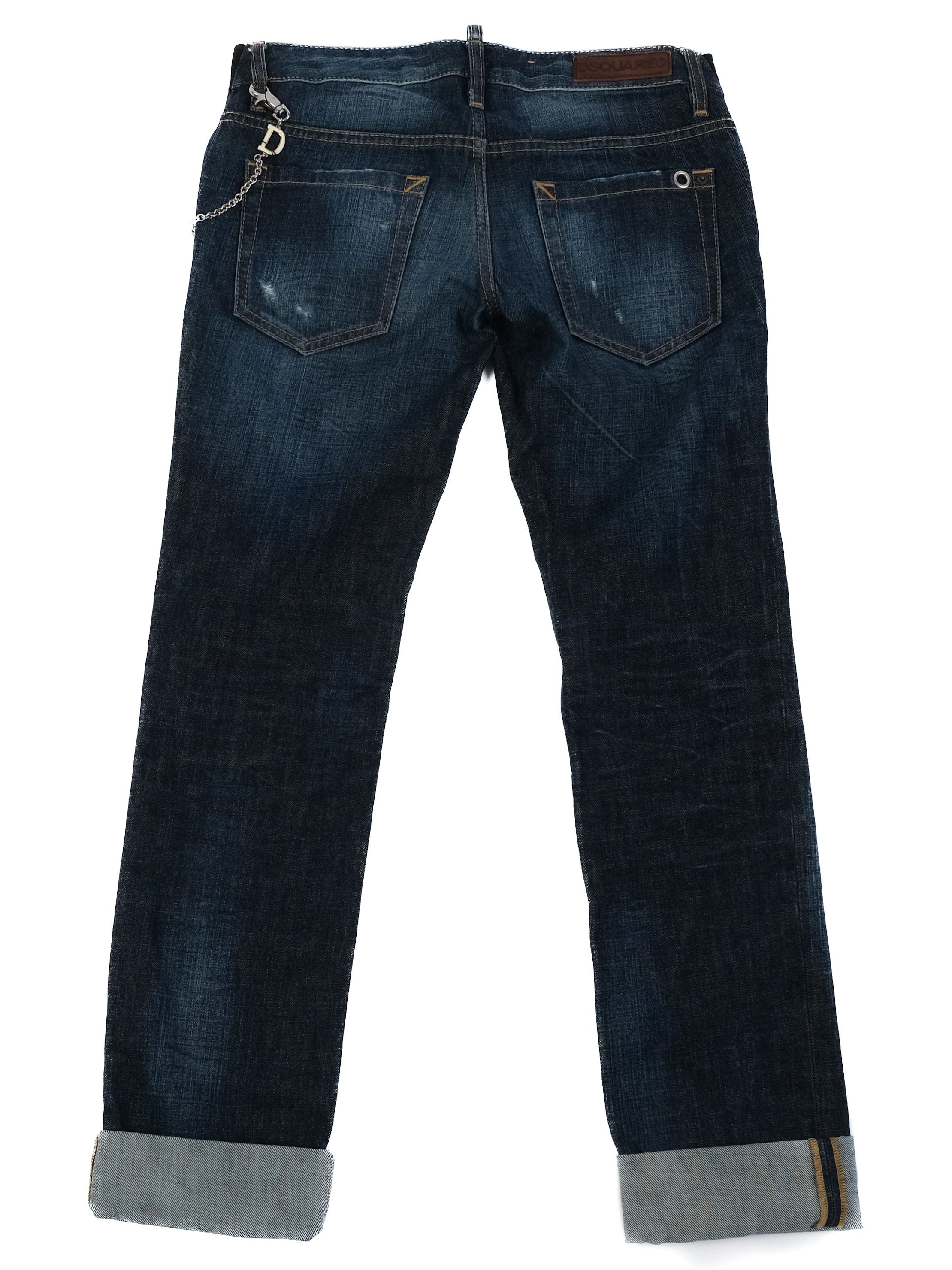 Excellent Dsquared2 WomenÕs Dark Blue Denim Jeans Size M