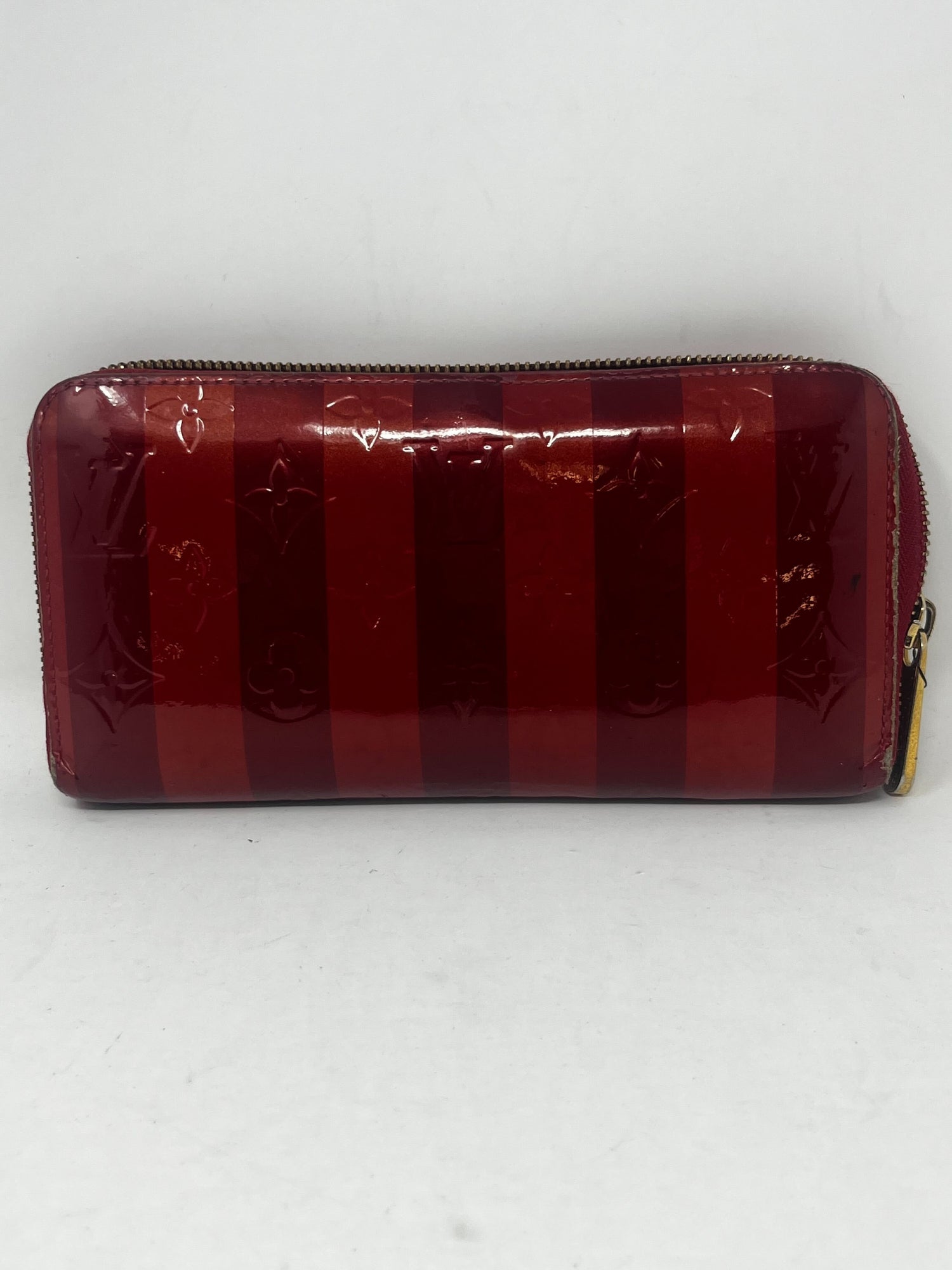 Louis Vuitton Zippy Wallet, Monogram Vernis Rayures