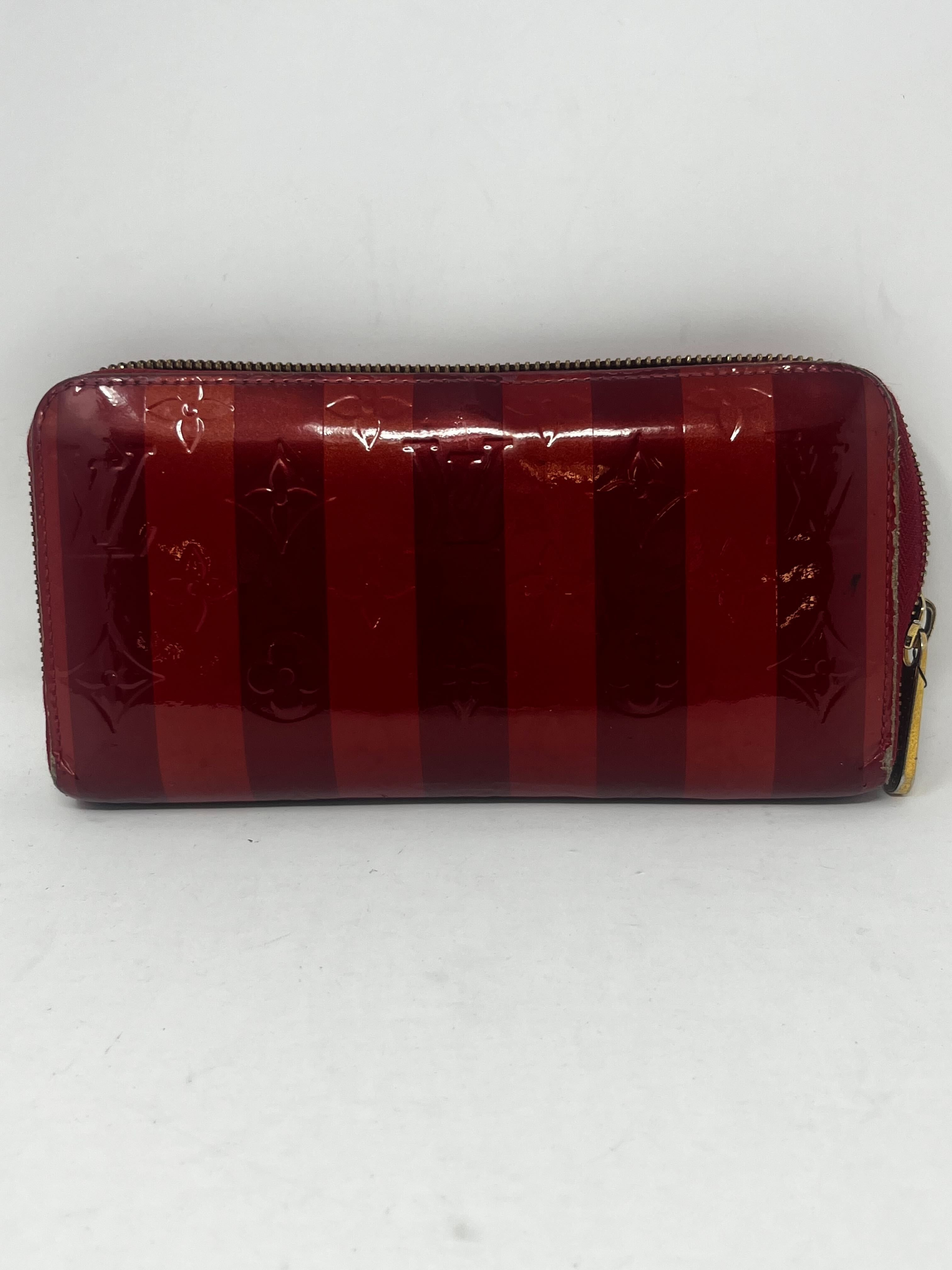 Louis Vuitton Zippy Wallet, Monogram Vernis Rayures