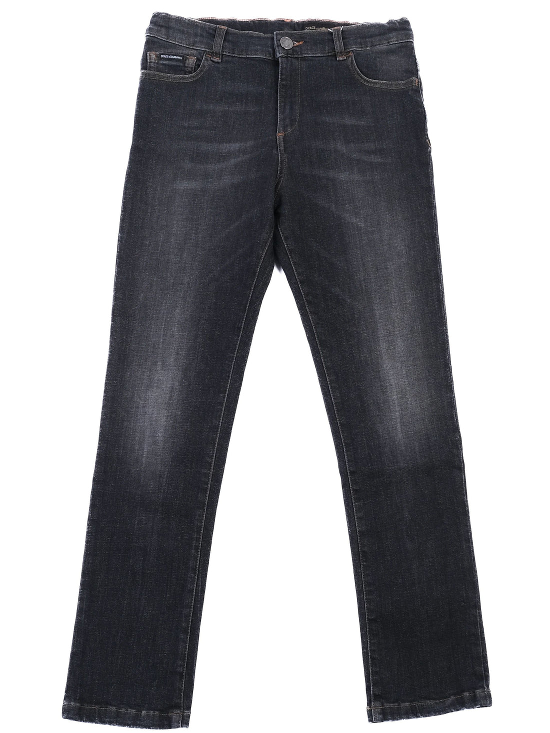 Excellent Dolce Gabbana Black Denim Jeans for Kids Size 10