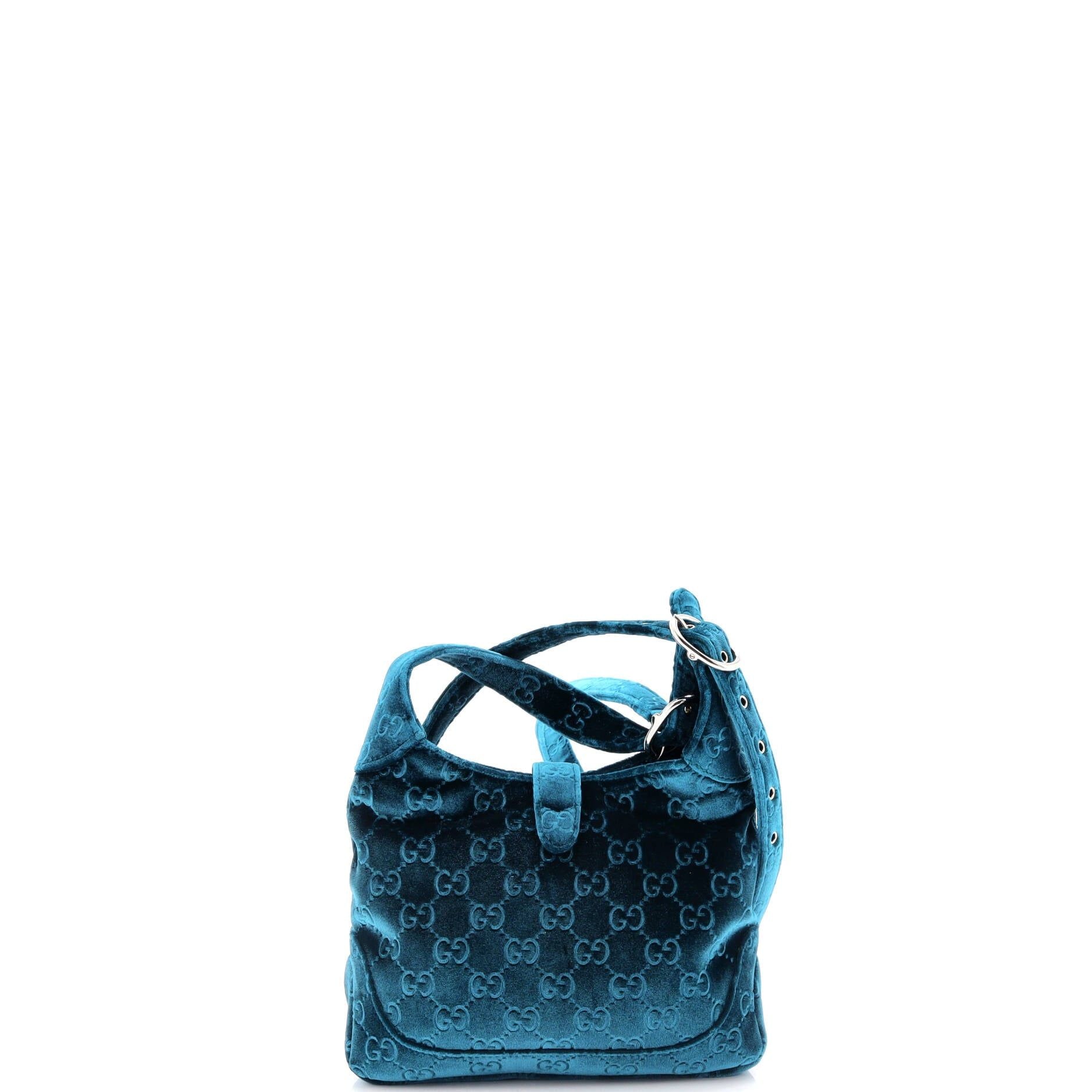 Gucci Jackie 1961 Hobo Gg Velvet Small