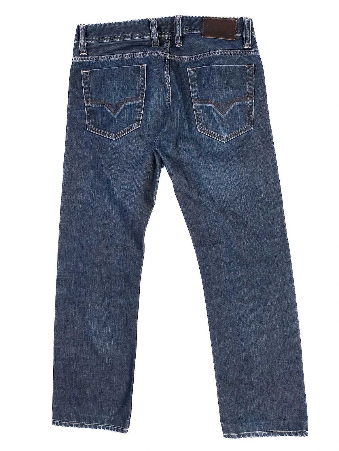 Excellent Diesel Viker-R-Box Blue Denim Jeans Size L