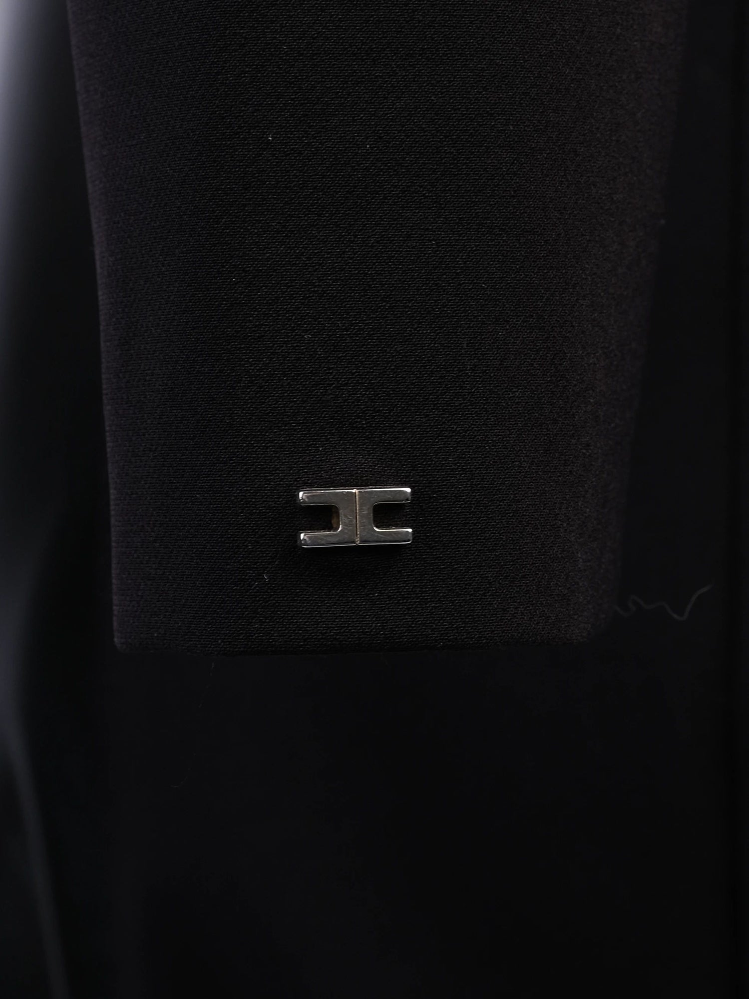 Excellent Elisabetta Franchi Black Bodycon Dress Size M