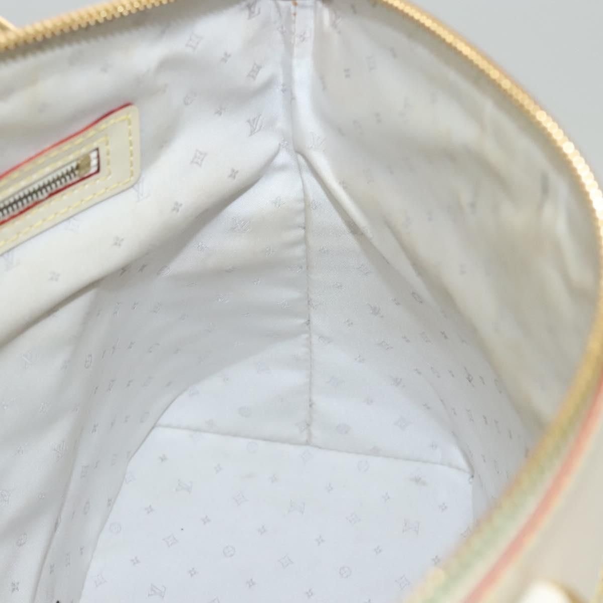 Louis Vuitton Suhari Rock It Pm Hand Bag White M 91887 Lv Auth